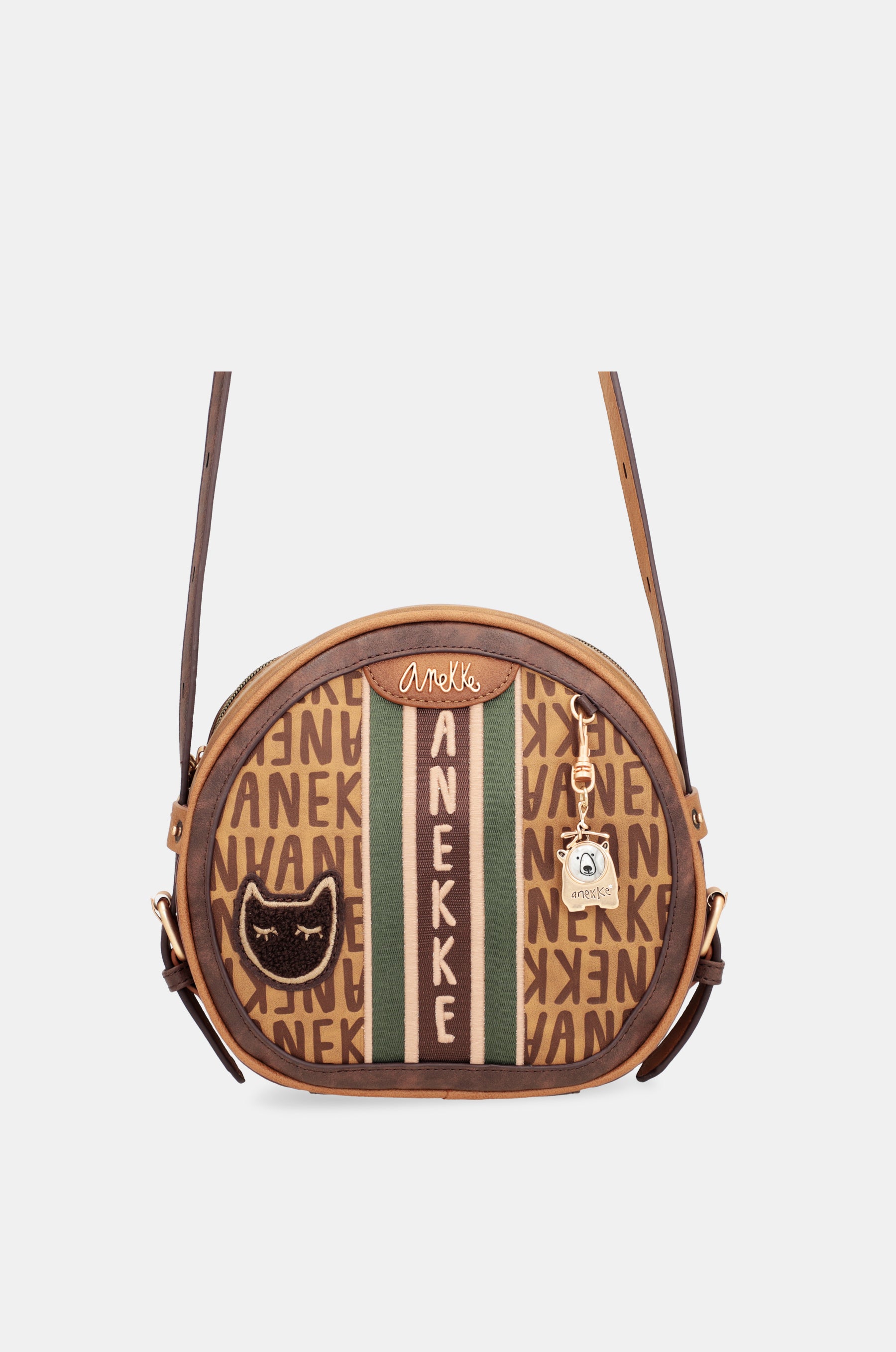 Round shoulder bag with Urban logo