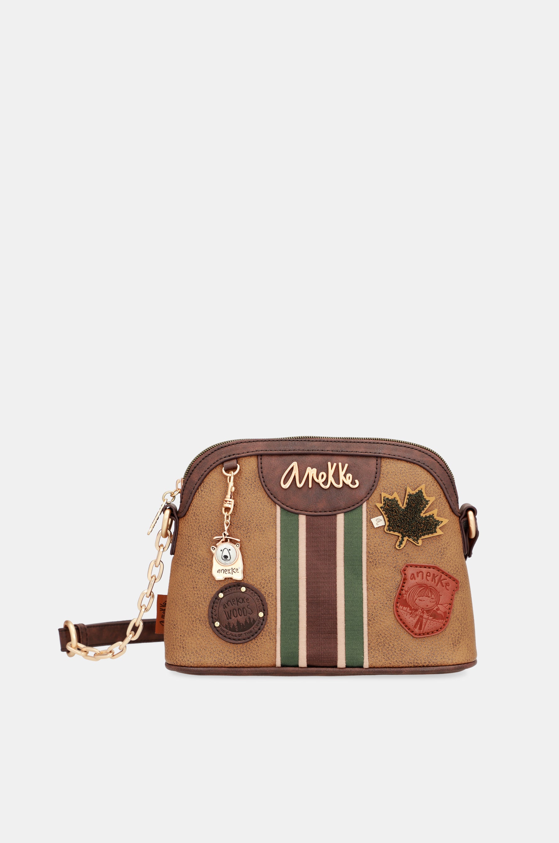 Urban metal handle shoulder bag