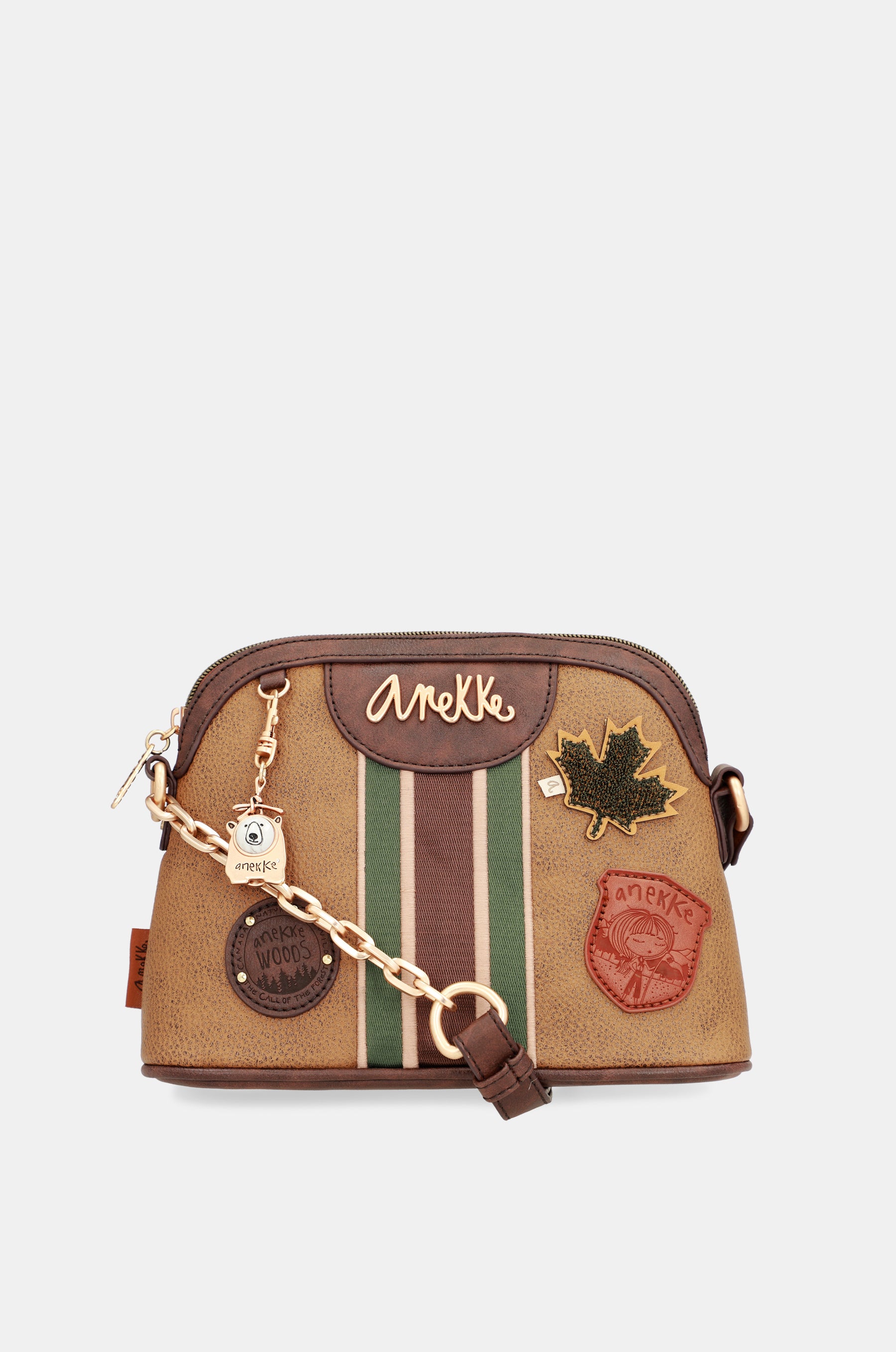 Urban metal handle shoulder bag