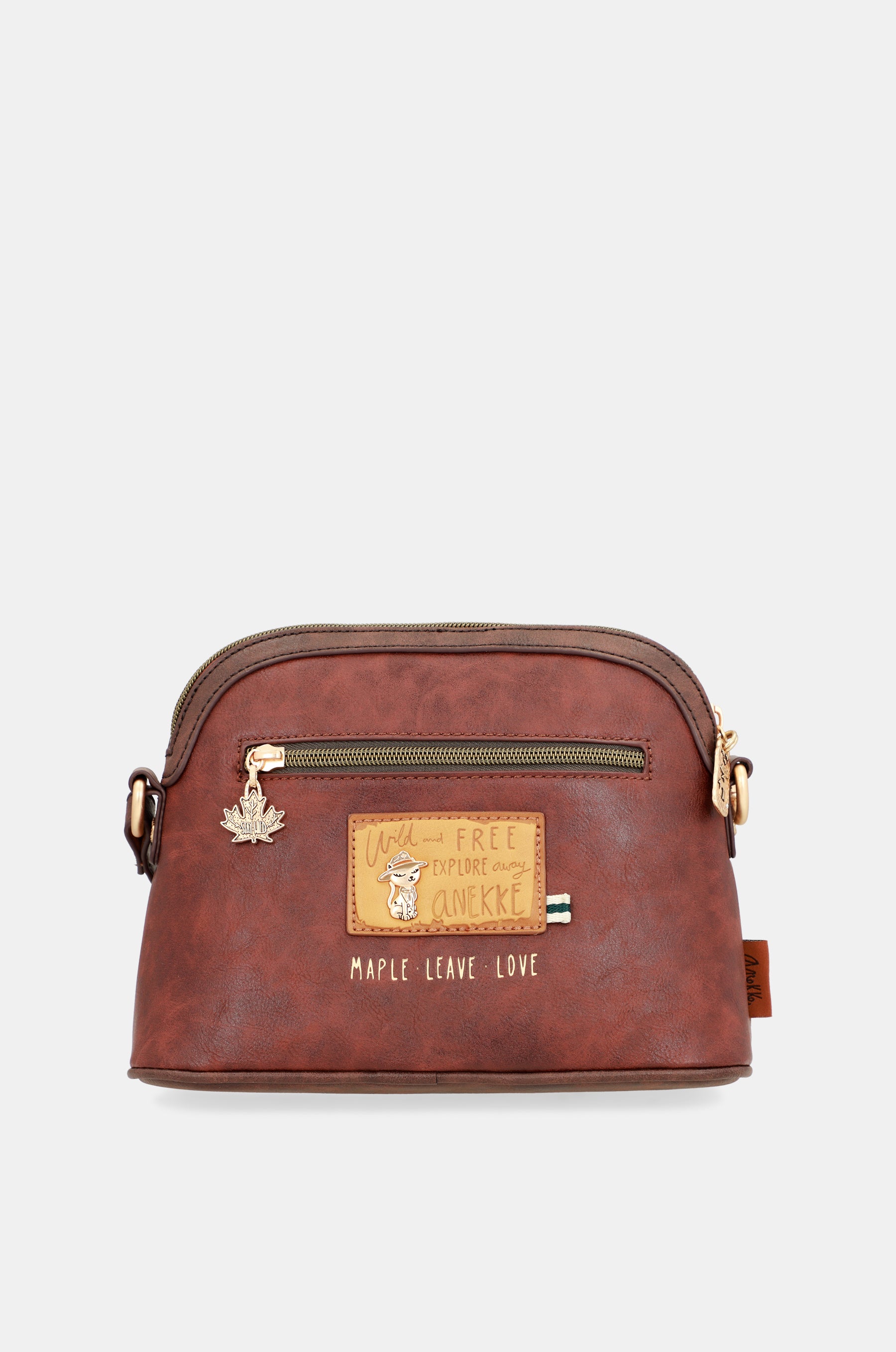 Urban metal handle shoulder bag