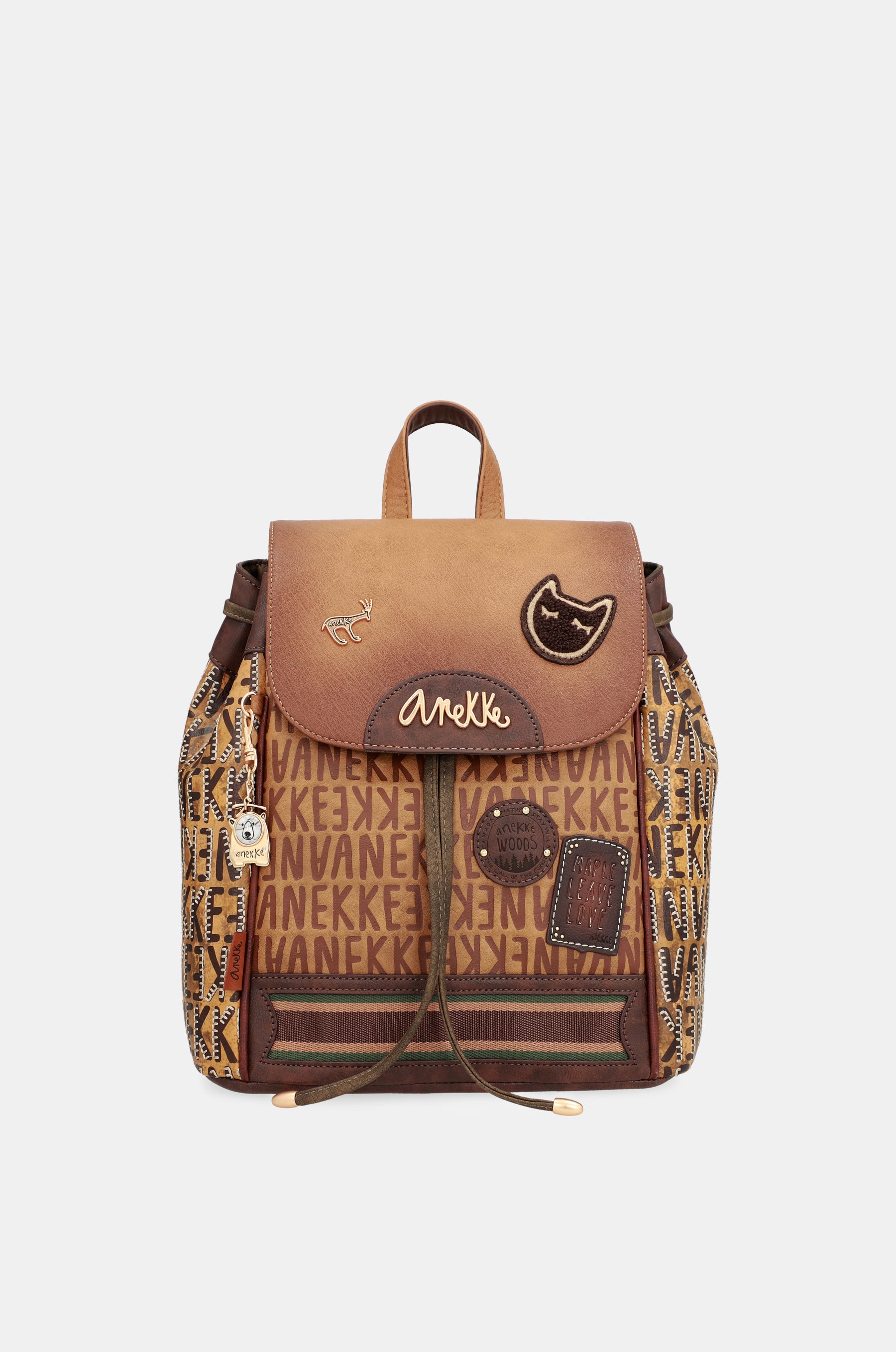 Urban backpack with flap
