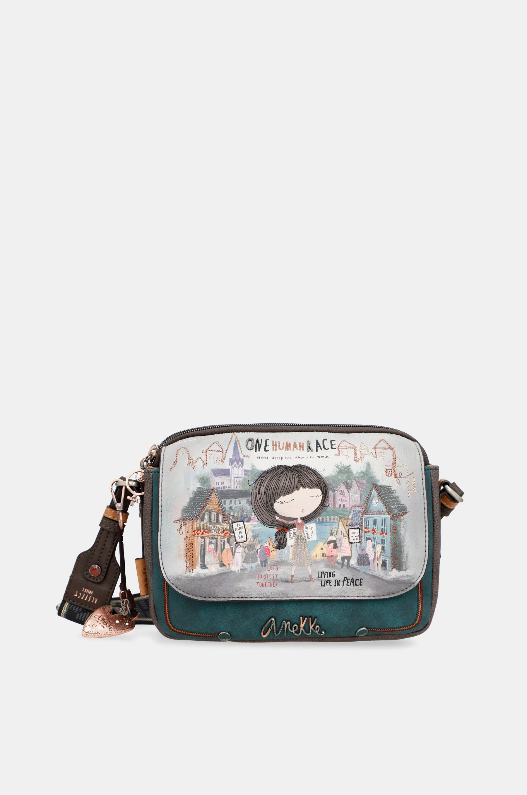 Flap shoulder bag Voice