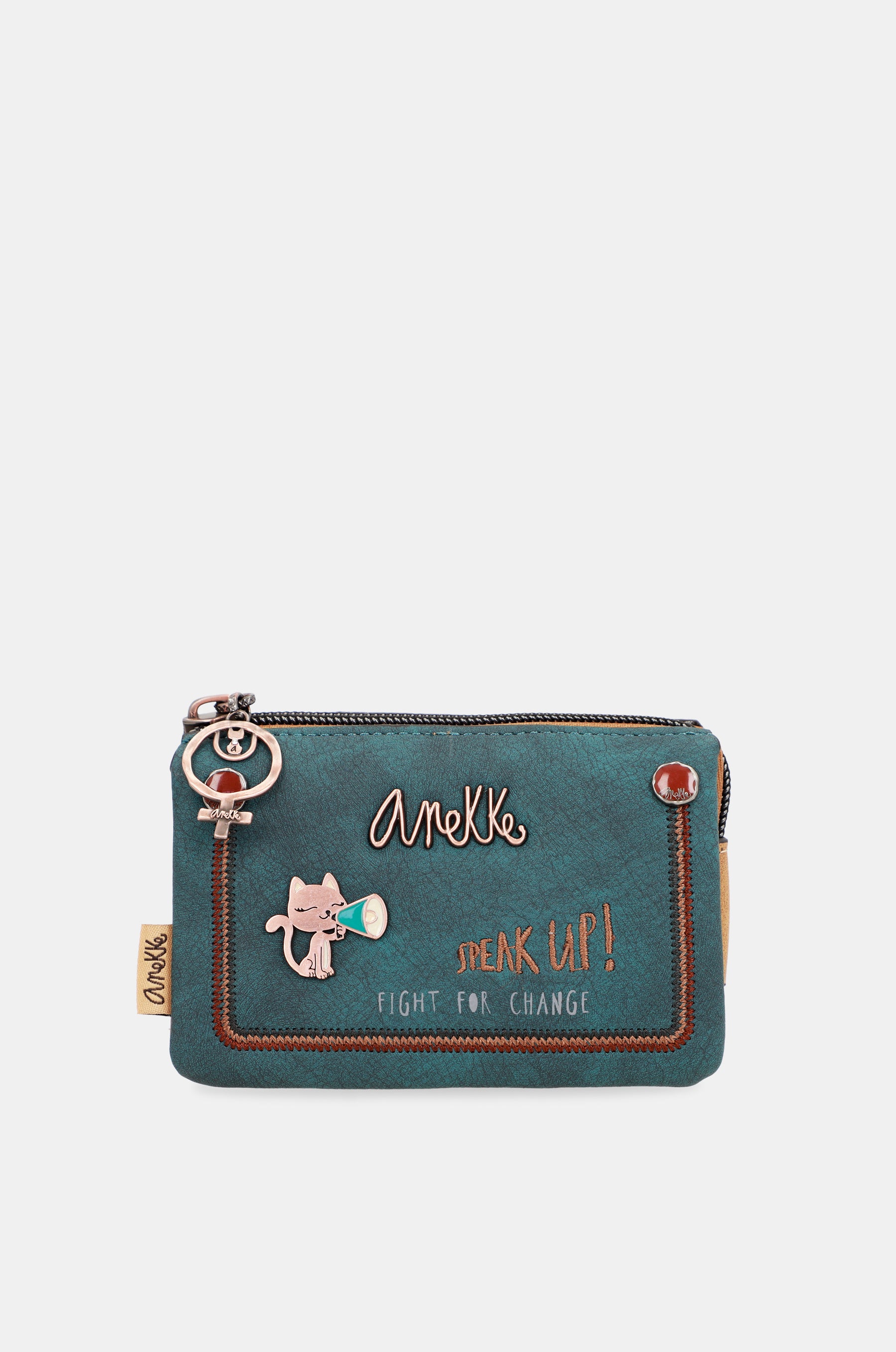 Respect triple compartment purse