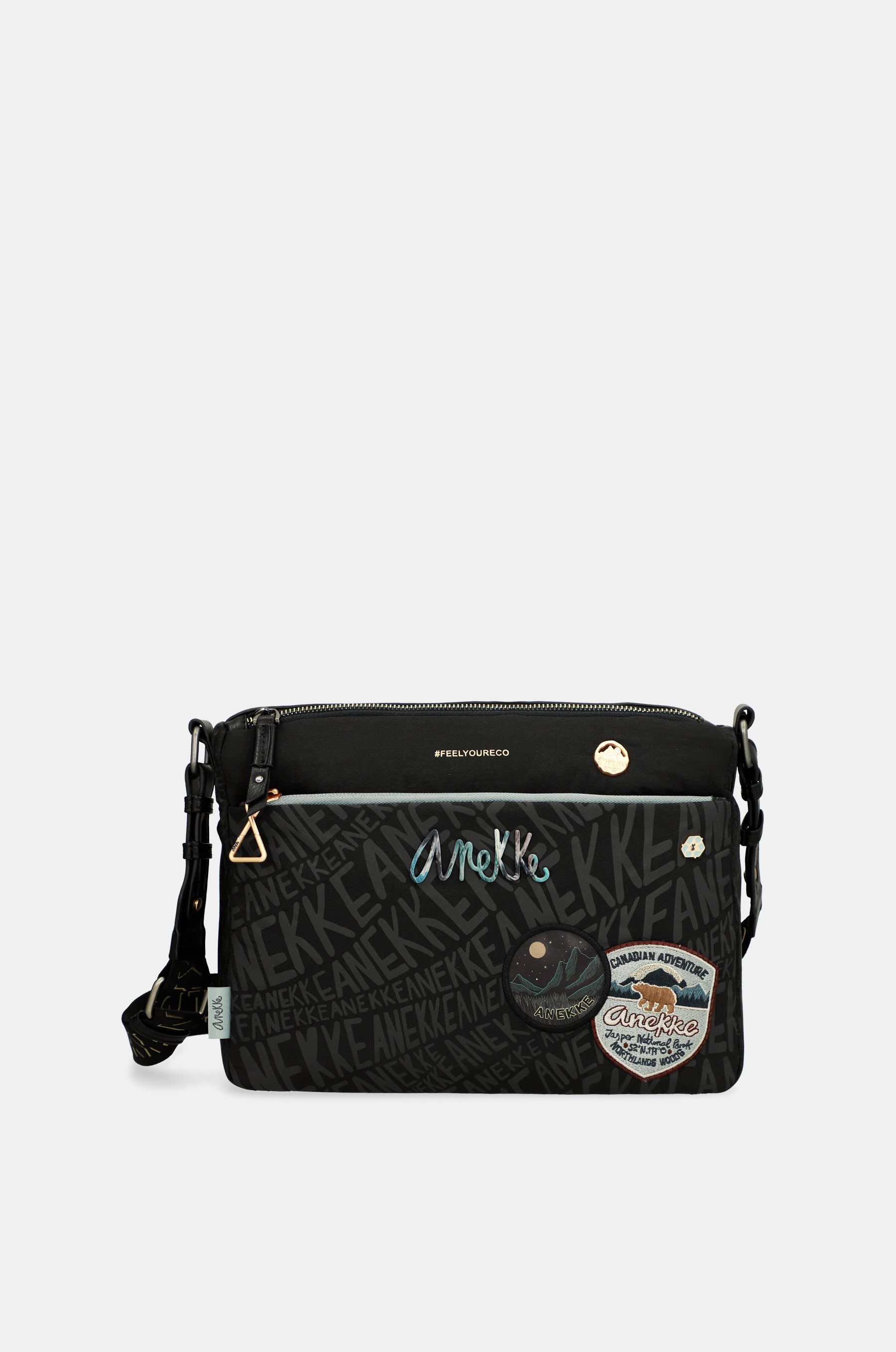 Nature Woods rectangular shoulder bag