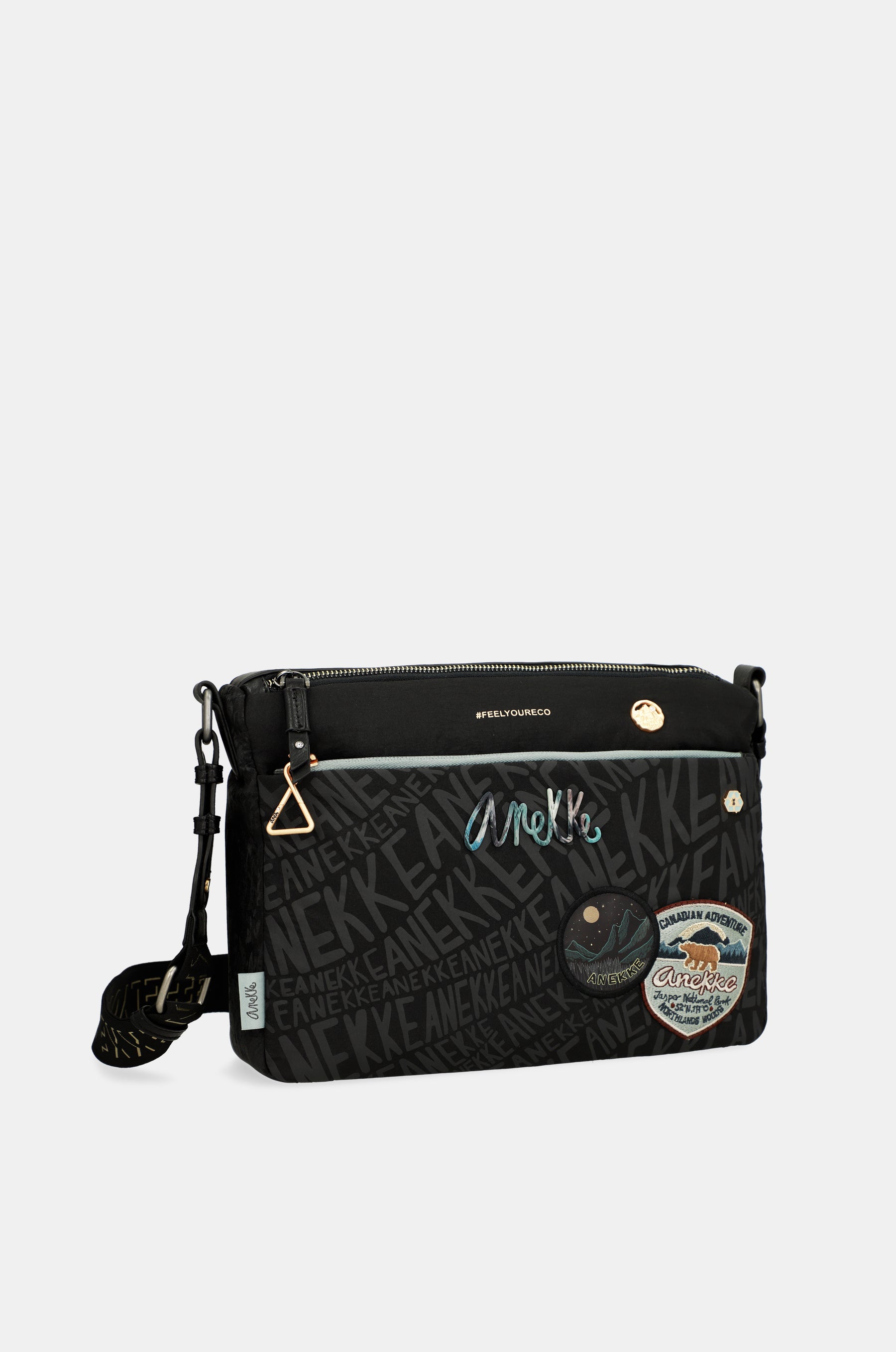 Nature Woods rectangular shoulder bag