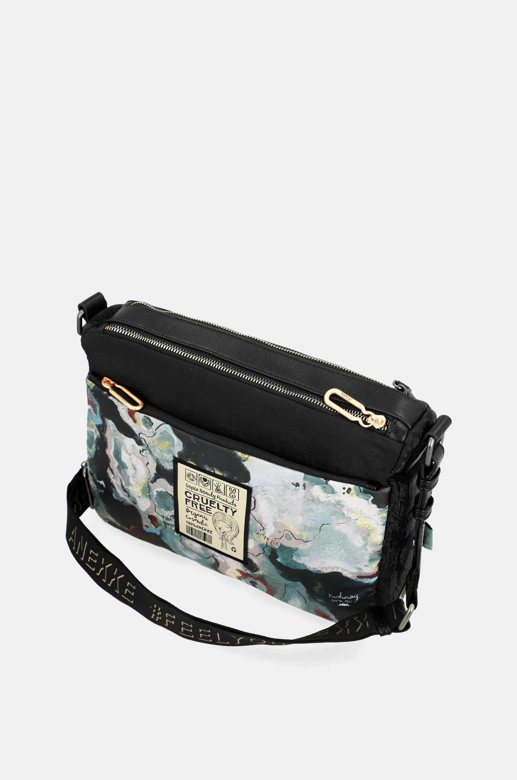 Nature Woods rectangular shoulder bag