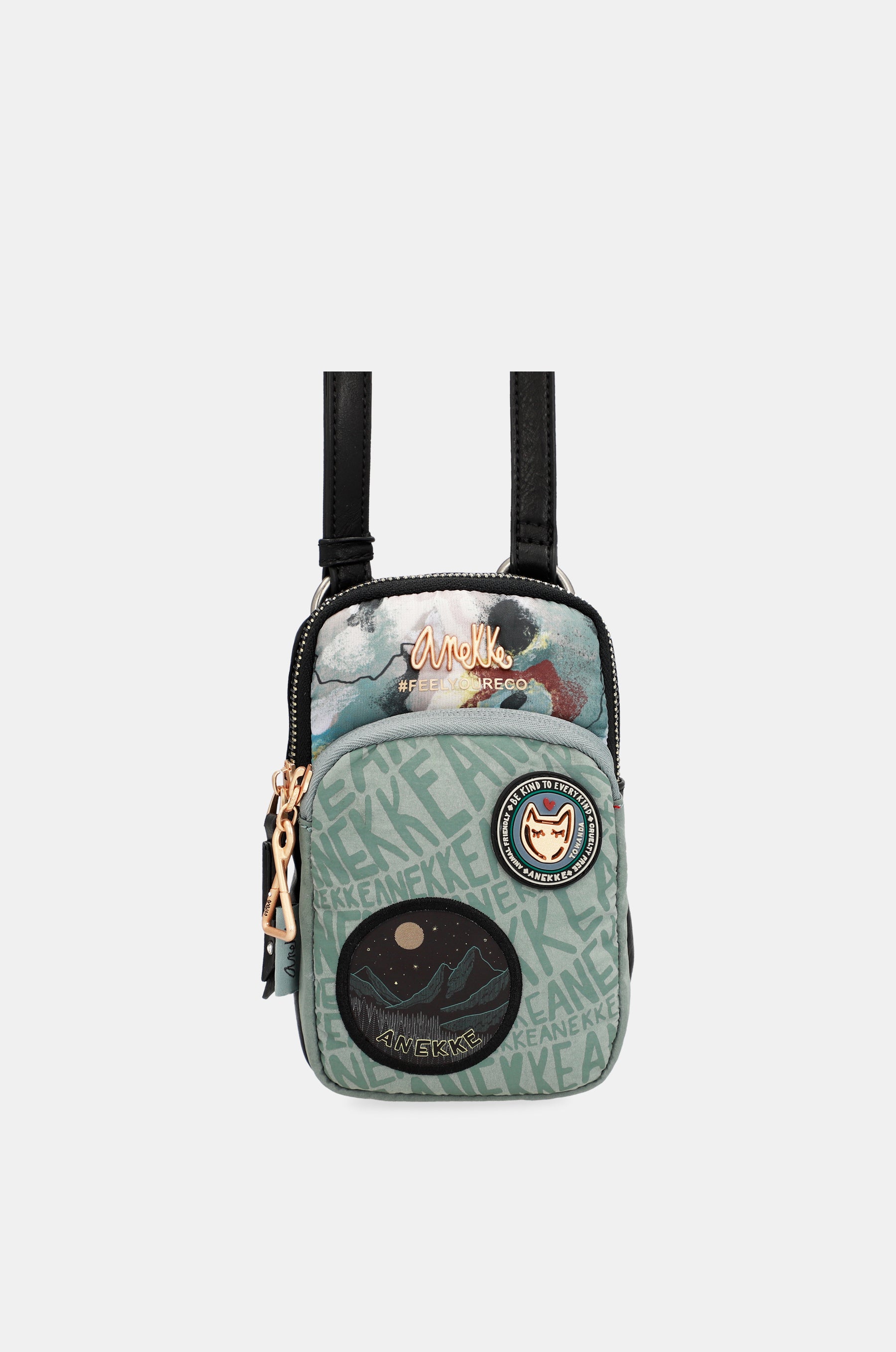 Nature Woods mini shoulder bag with pocket