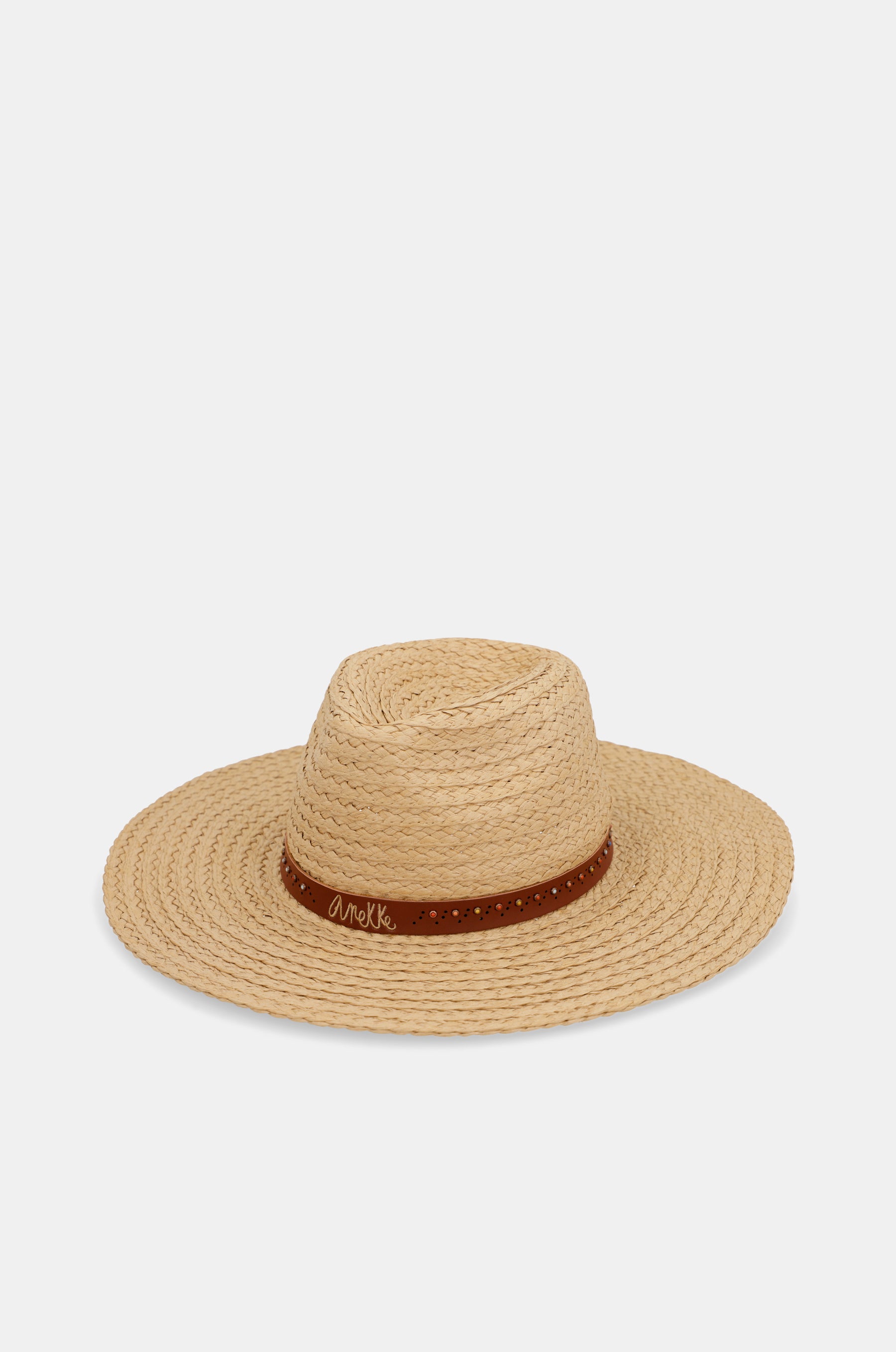 Toasted raffia hat