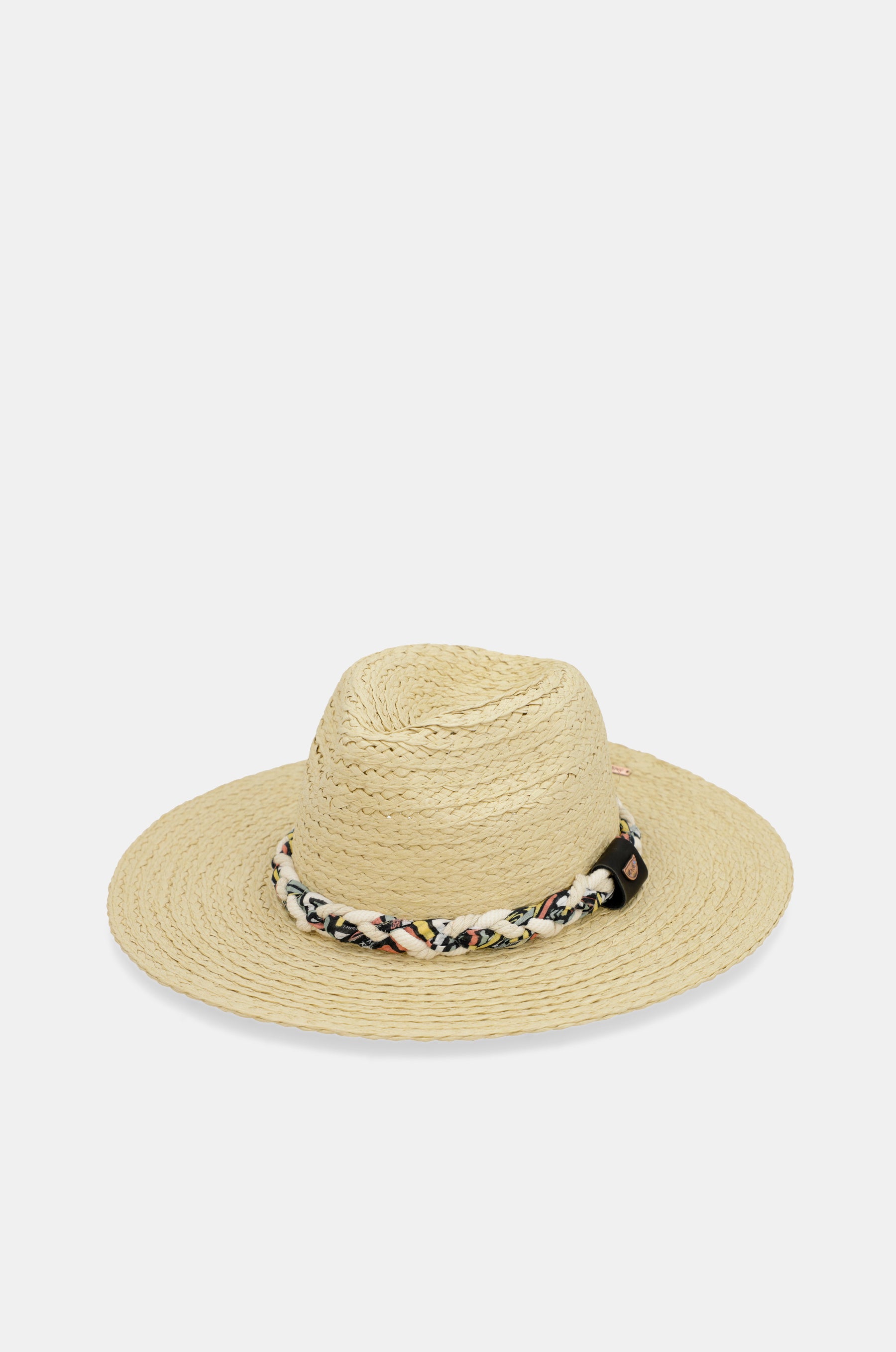 Raffia hat, brown