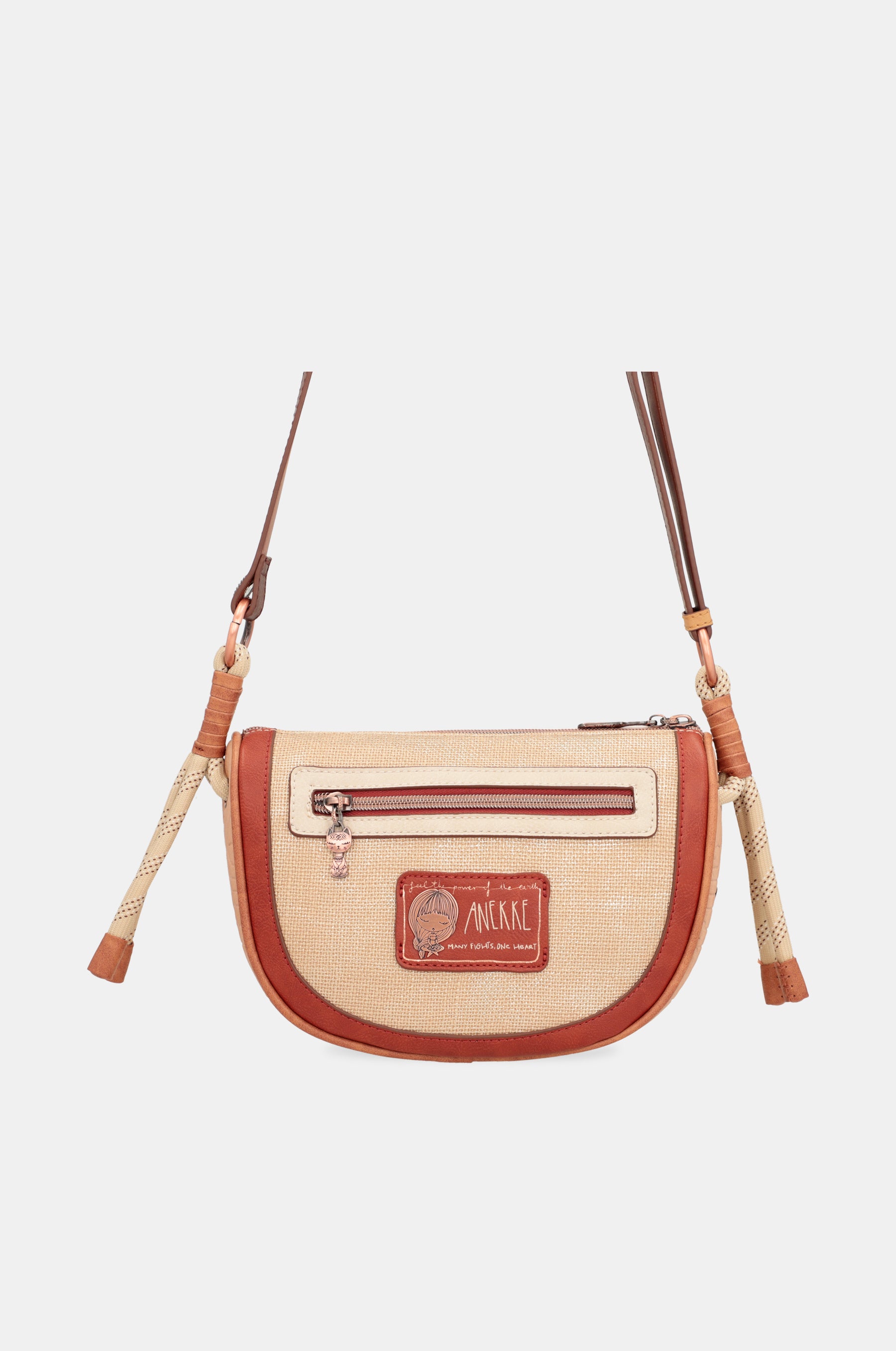 Menire oval crossbody bag