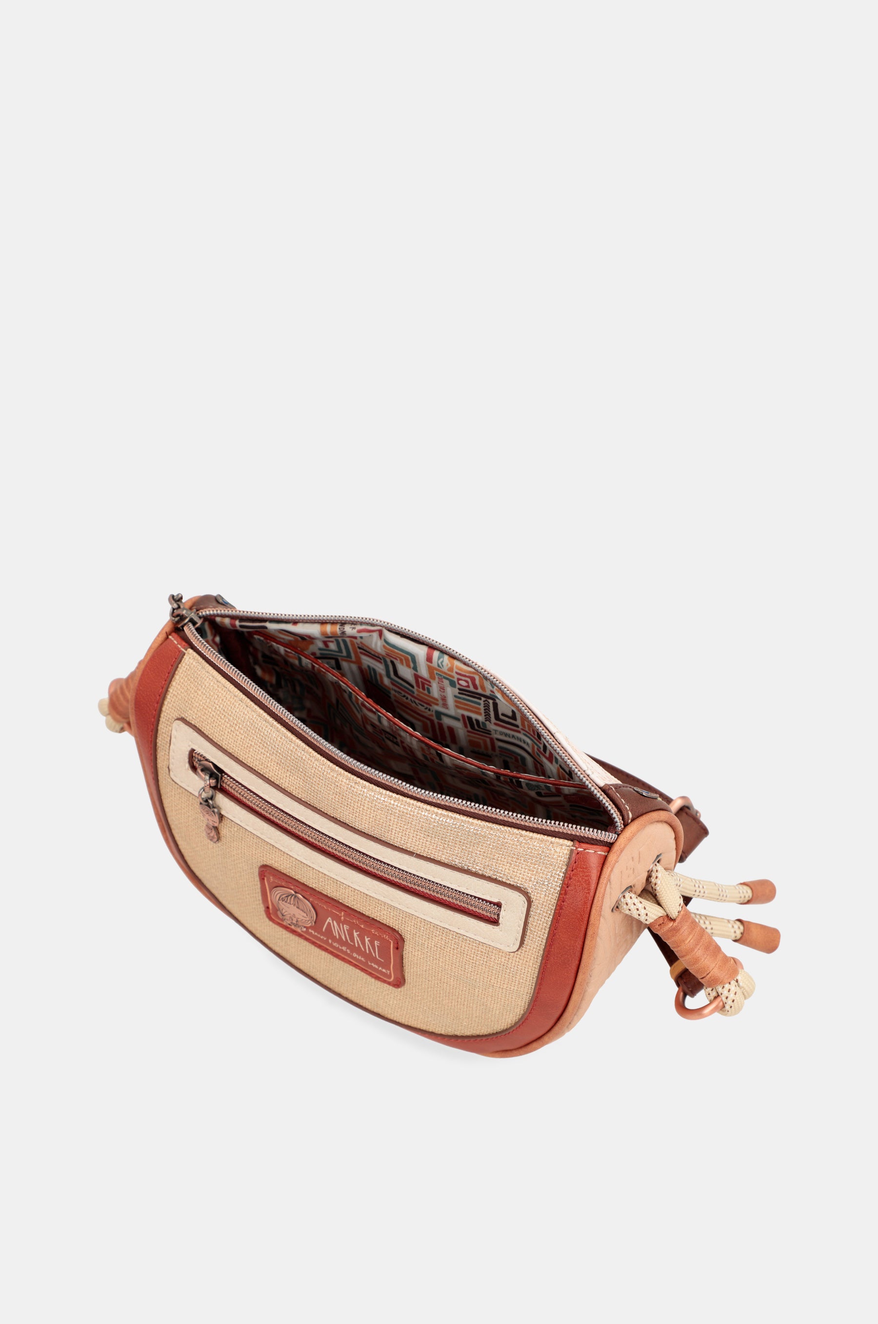 Menire oval crossbody bag
