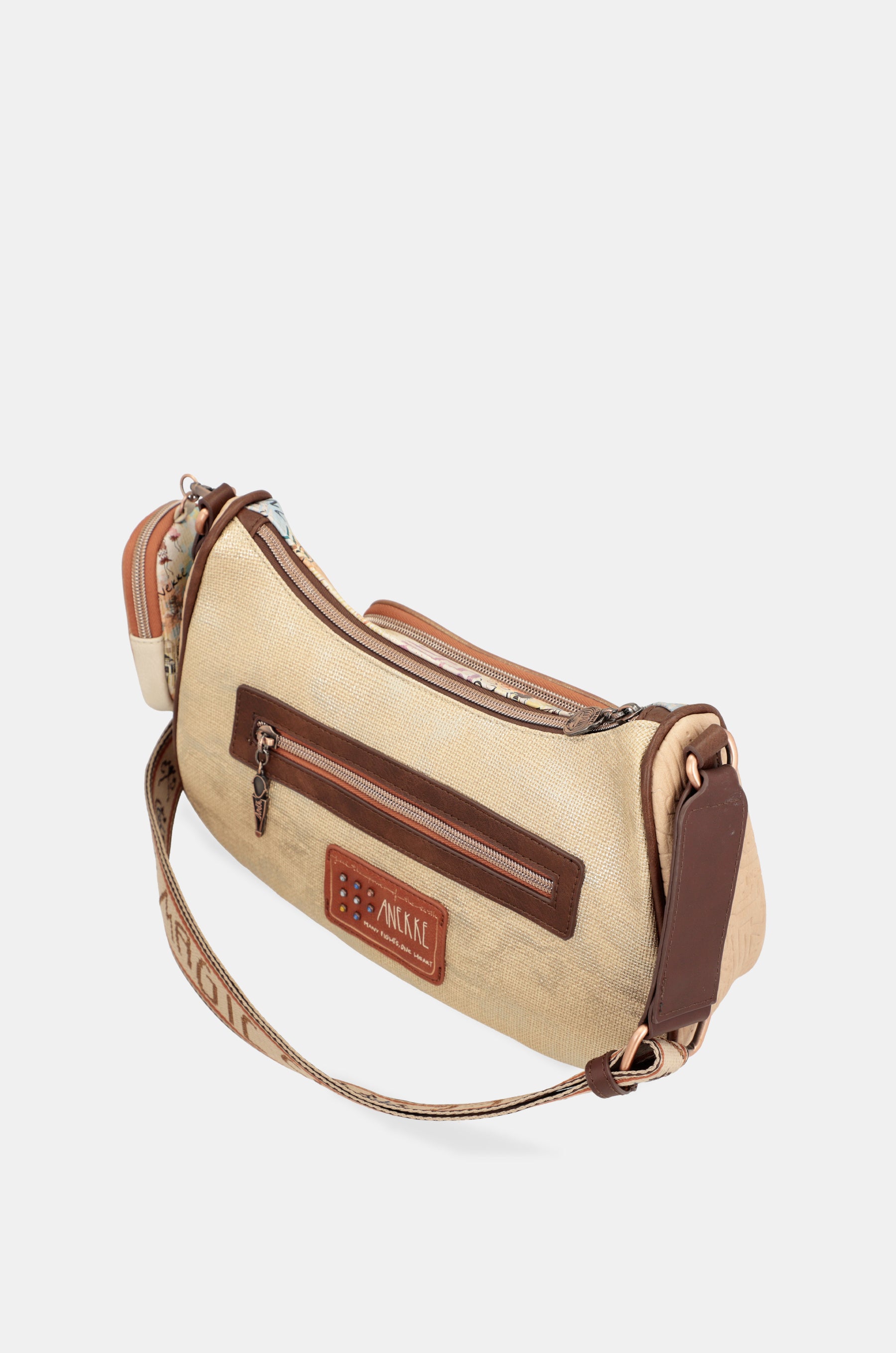 Tribe crossbody bag with mini wallet