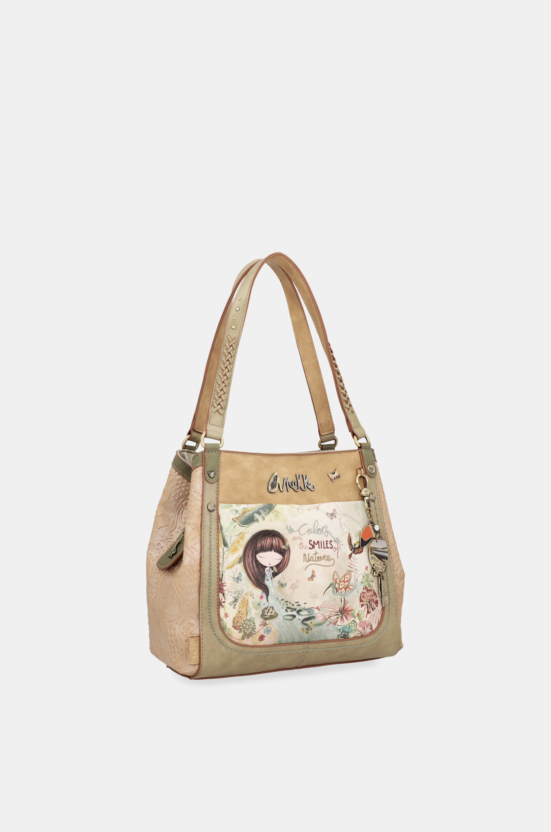 Amazonia crossbody bag with 3 compartments anekke