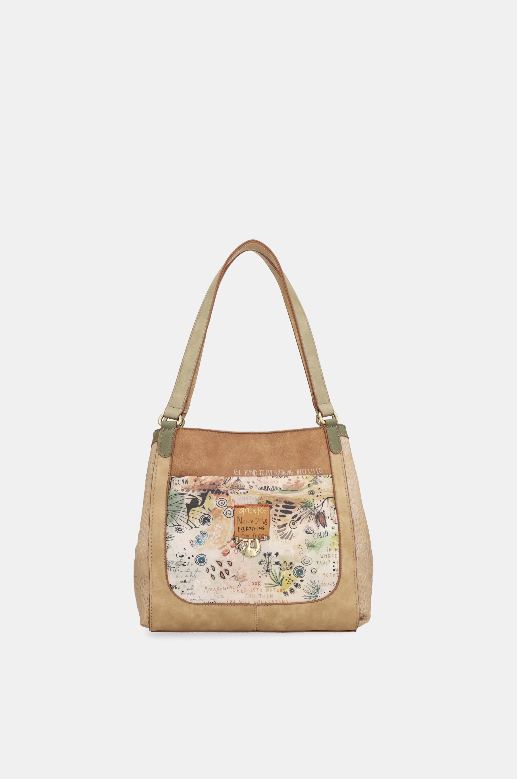 Amazonia crossbody bag with 3 compartments anekke