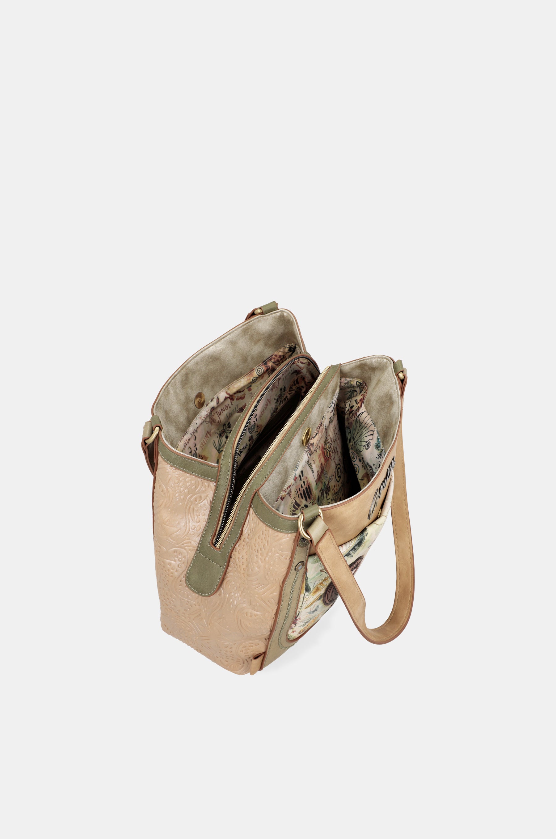 Amazonia crossbody bag with 3 compartments anekke
