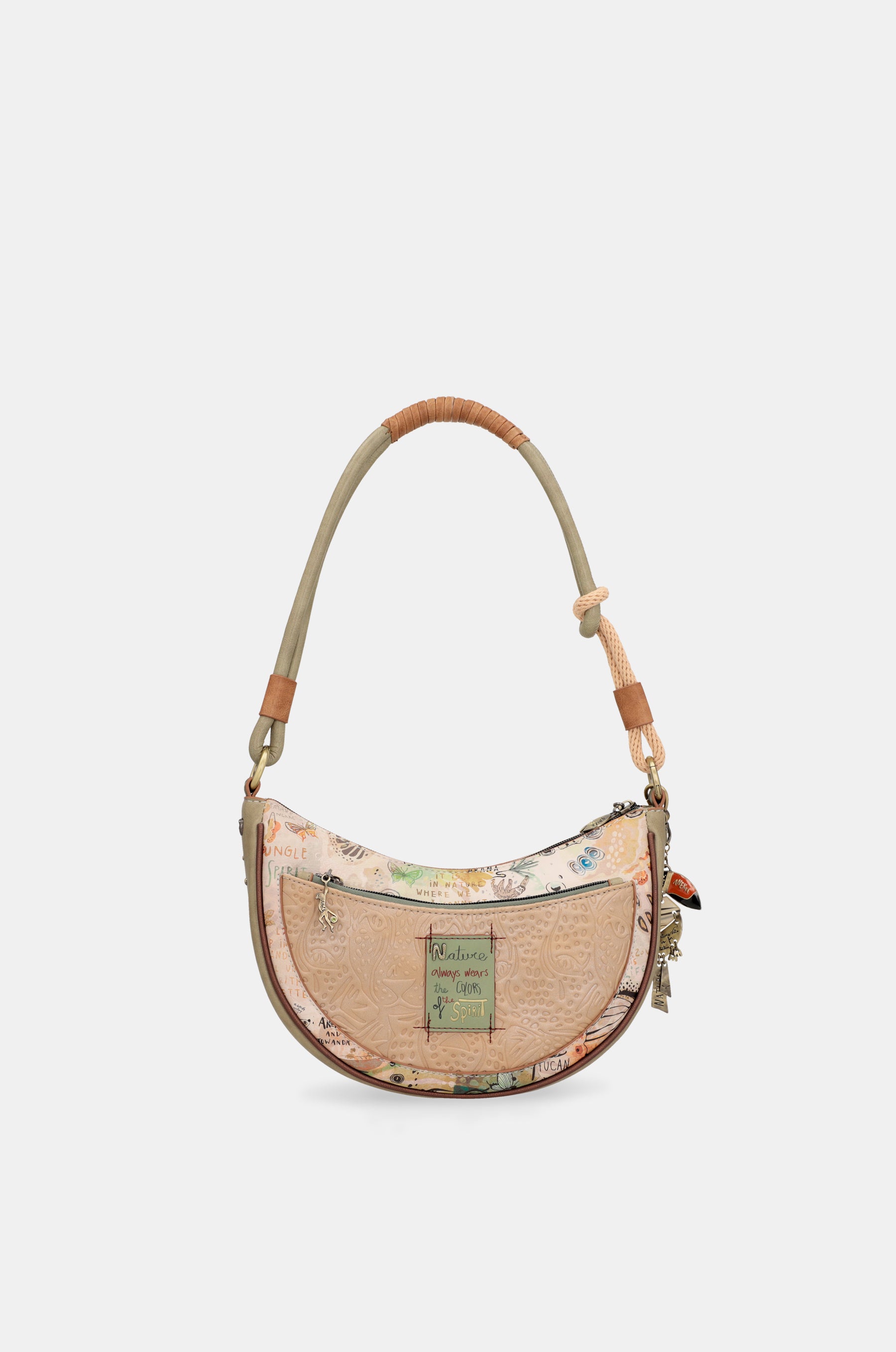 Amazonia oval crossbody bag plus messenger bag