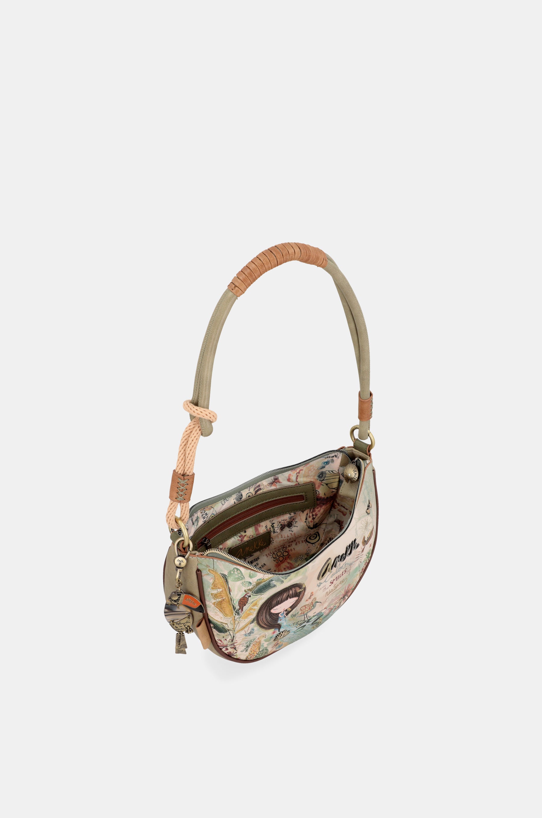 Amazonia oval crossbody bag plus messenger bag