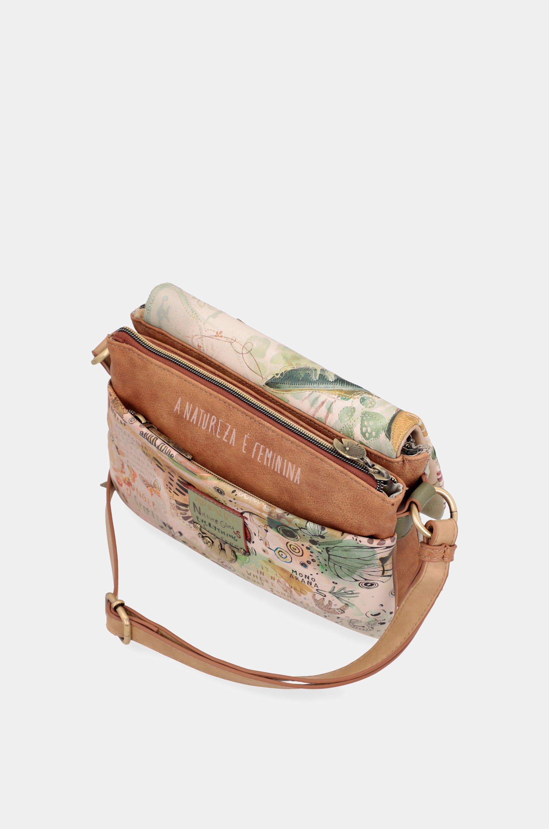 Amazonia flap crossbody bag