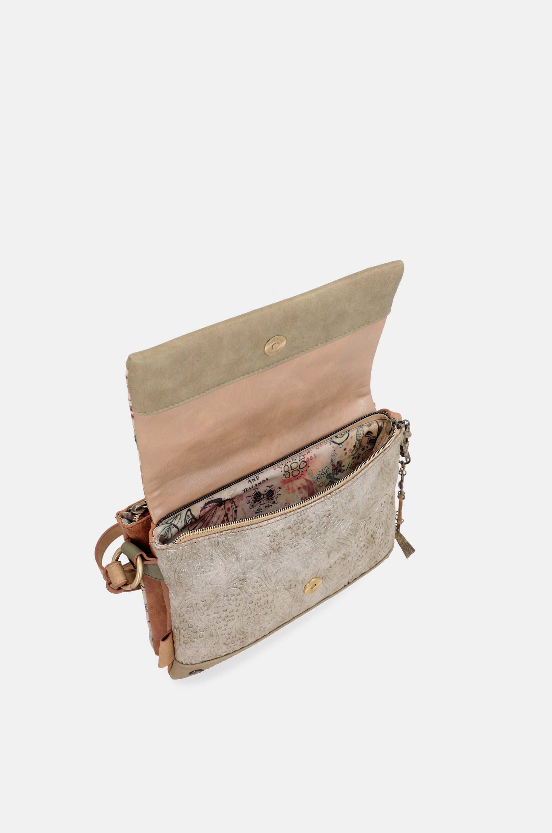 Amazonia flap crossbody bag