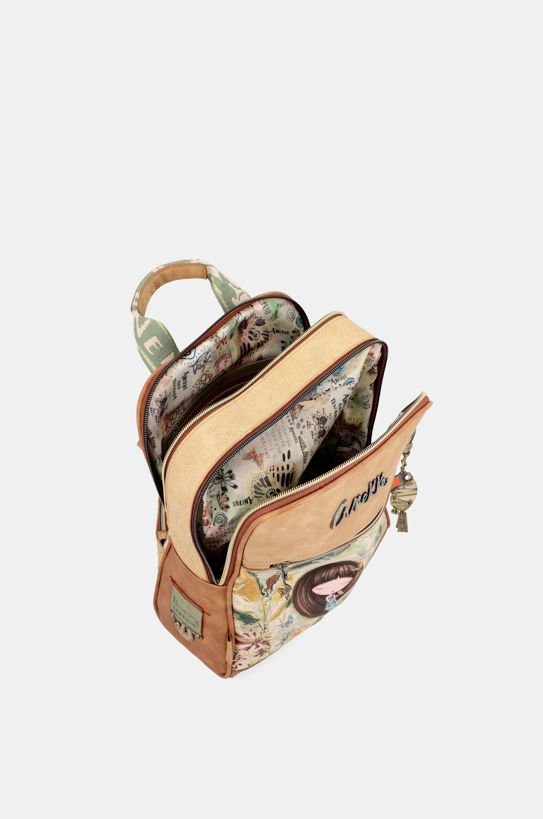 Amazonia double compartment backpack