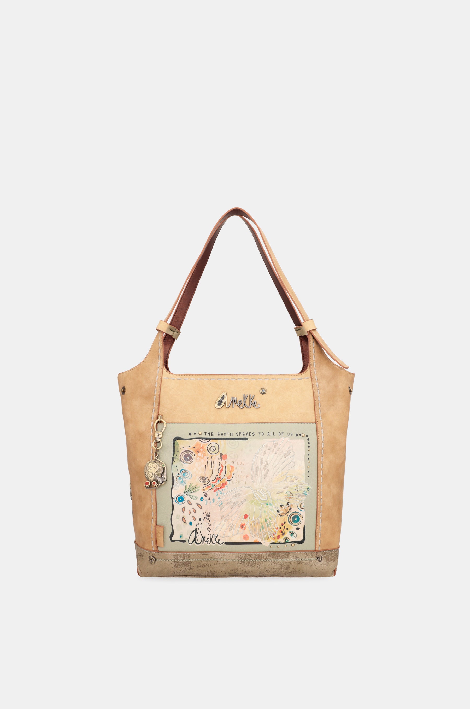 Butterfly large crossbody bag
