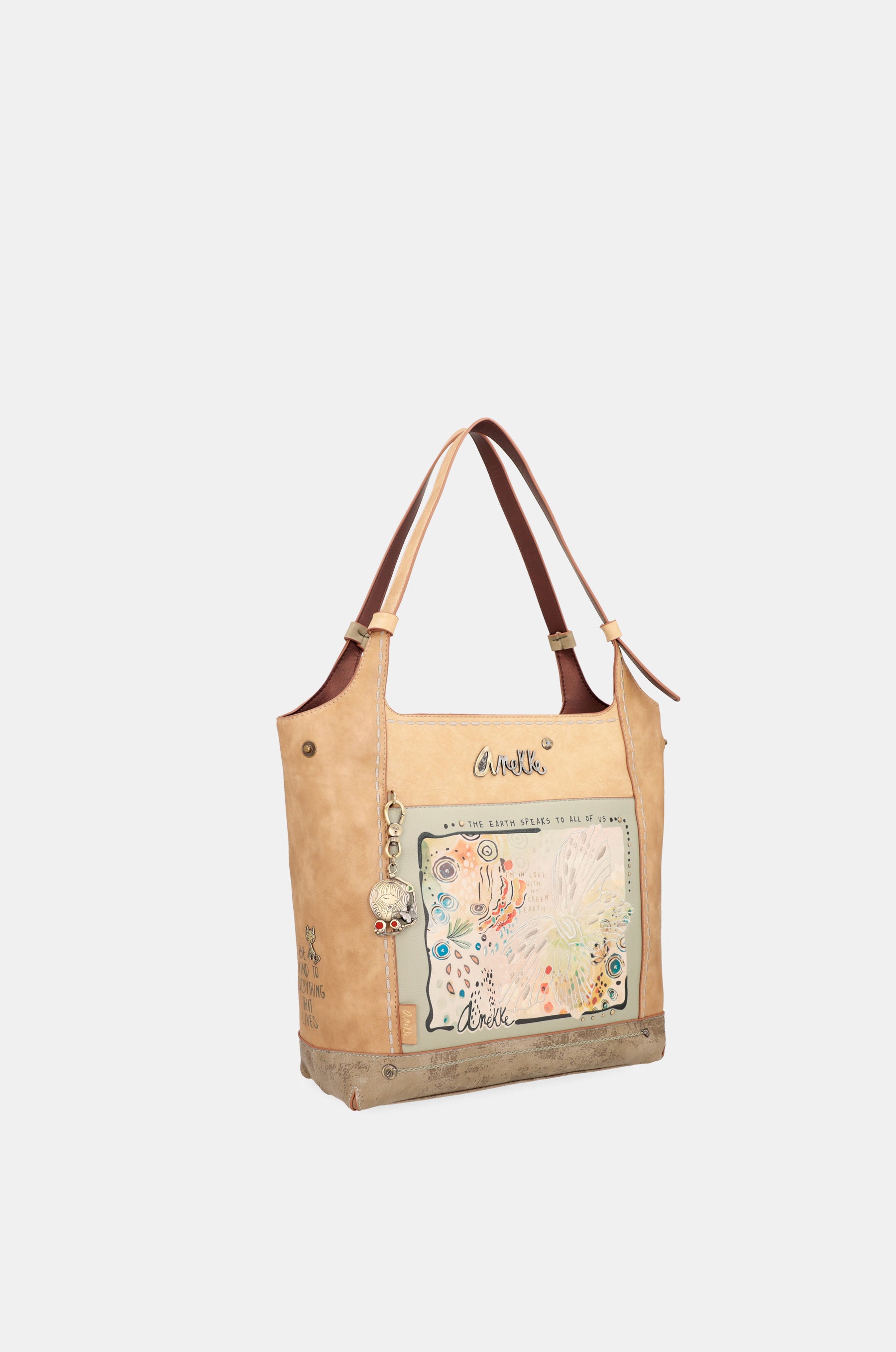 Butterfly large crossbody bag