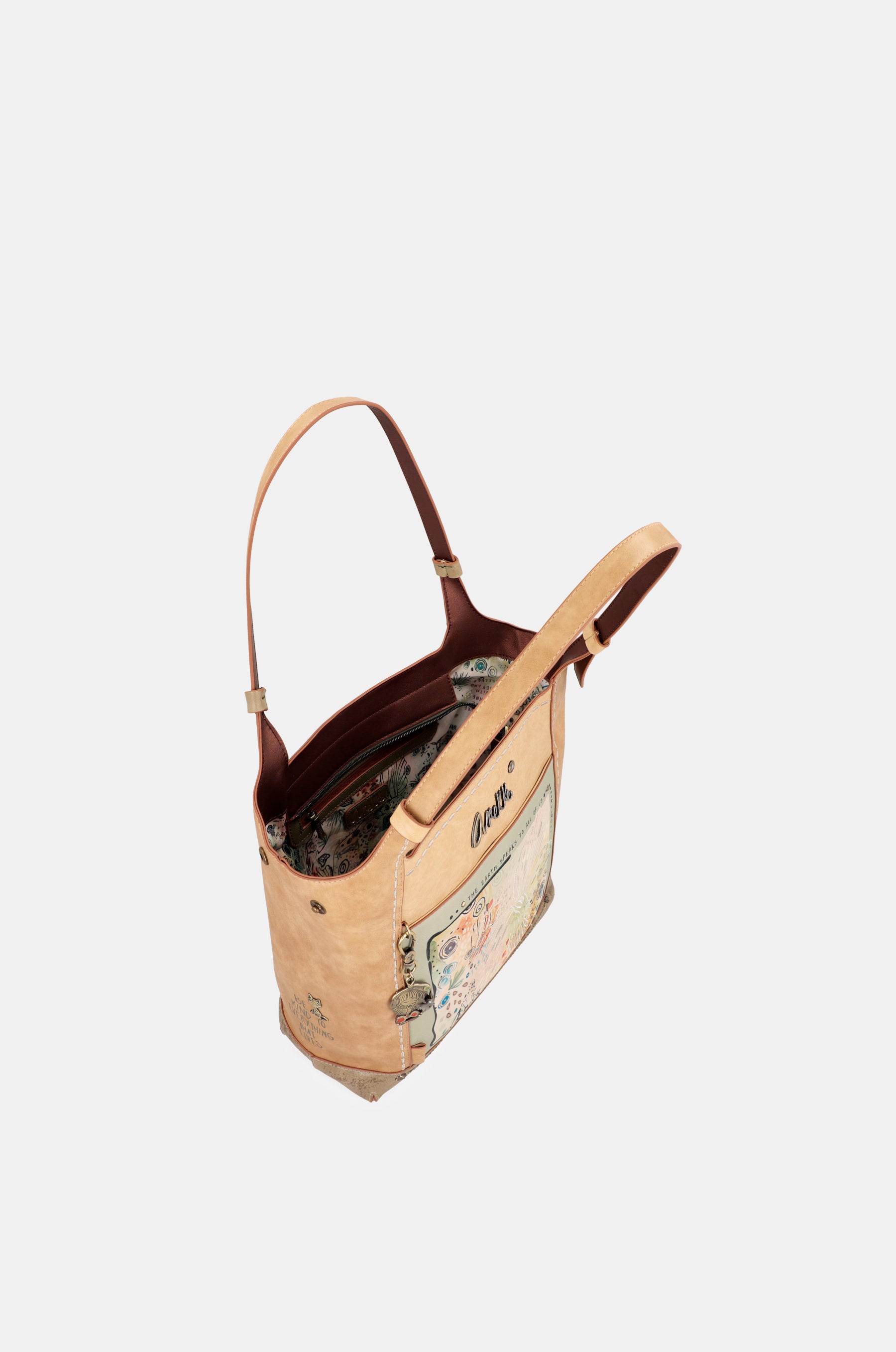 Butterfly large crossbody bag