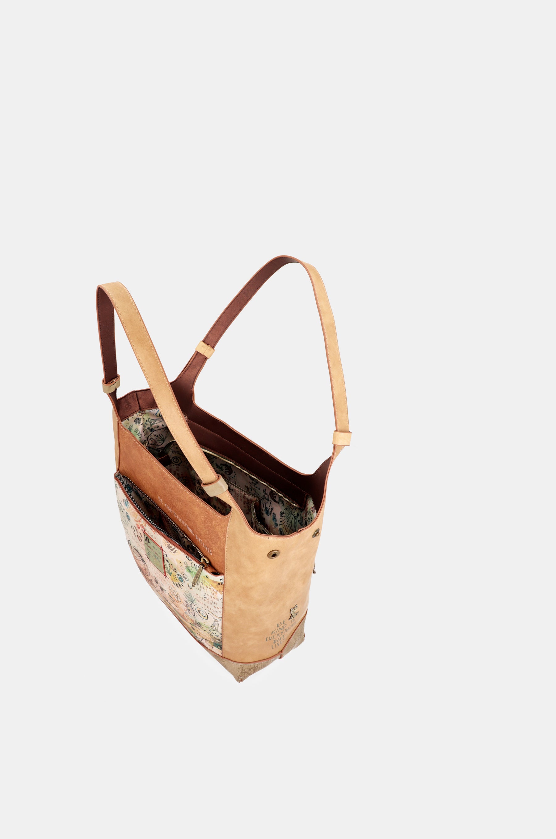 Butterfly large crossbody bag