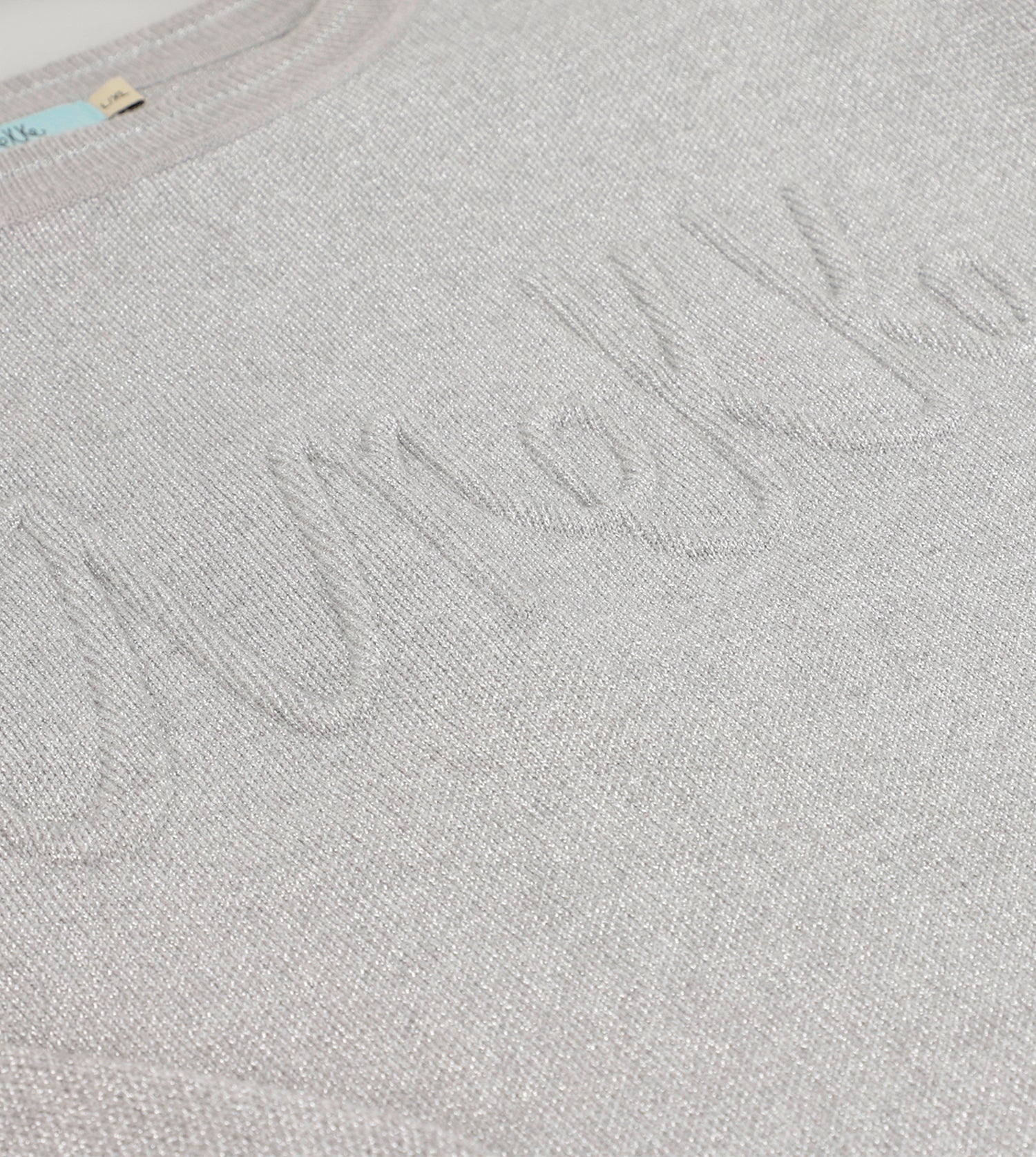 Gray Contemporary Sweater