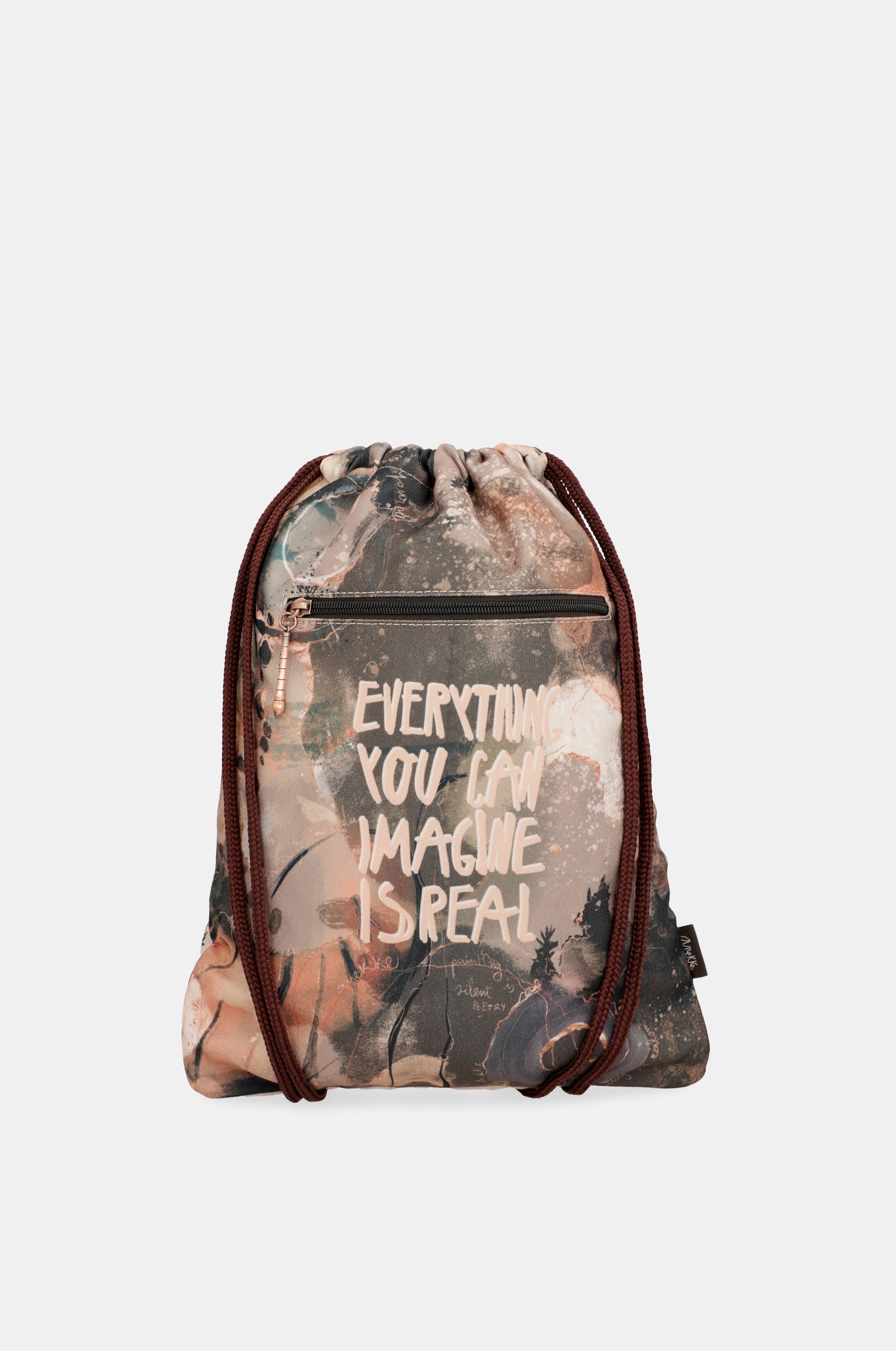 Padded backpack bag