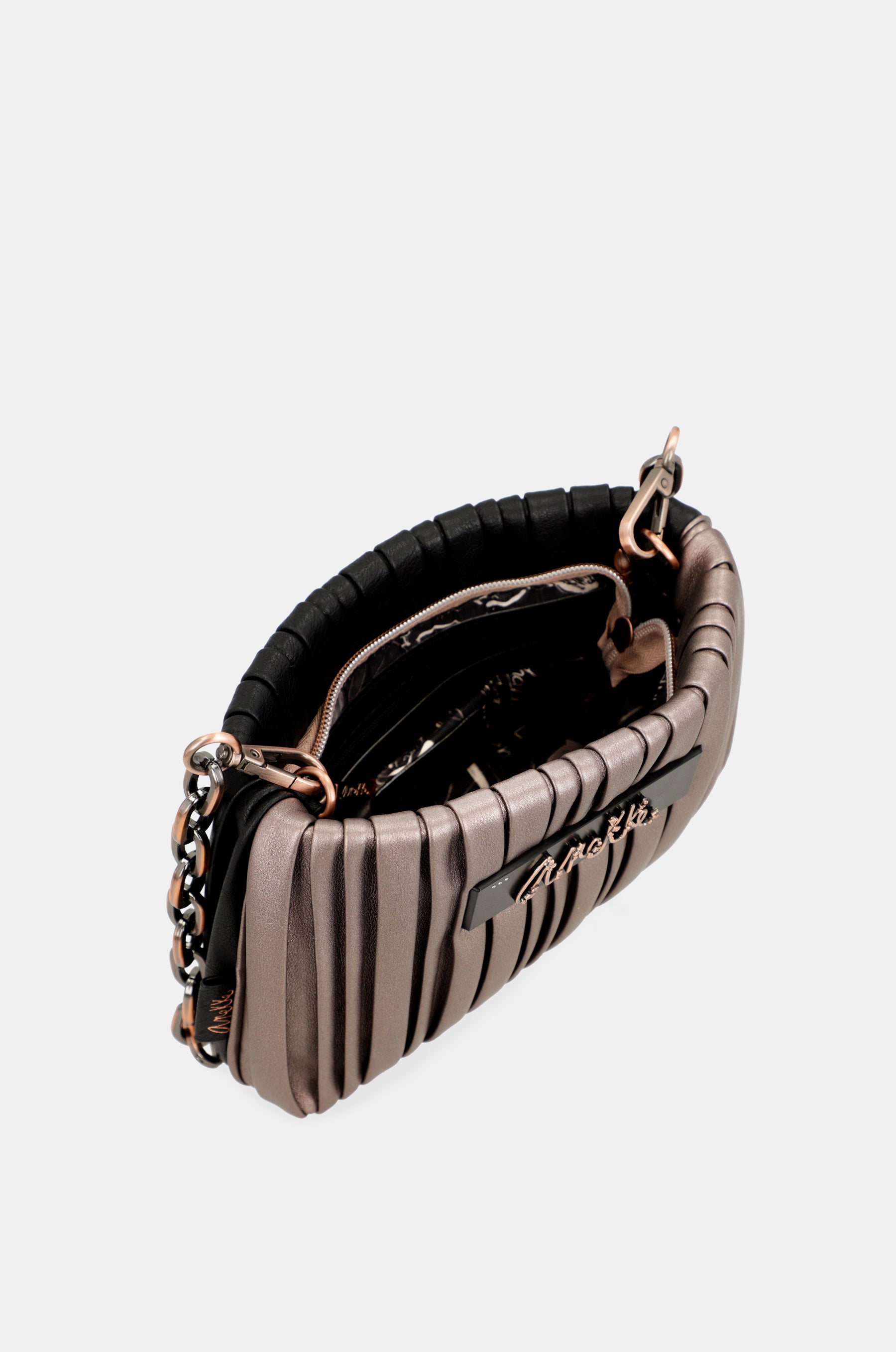 Shōen Palette double-sided pleated bag