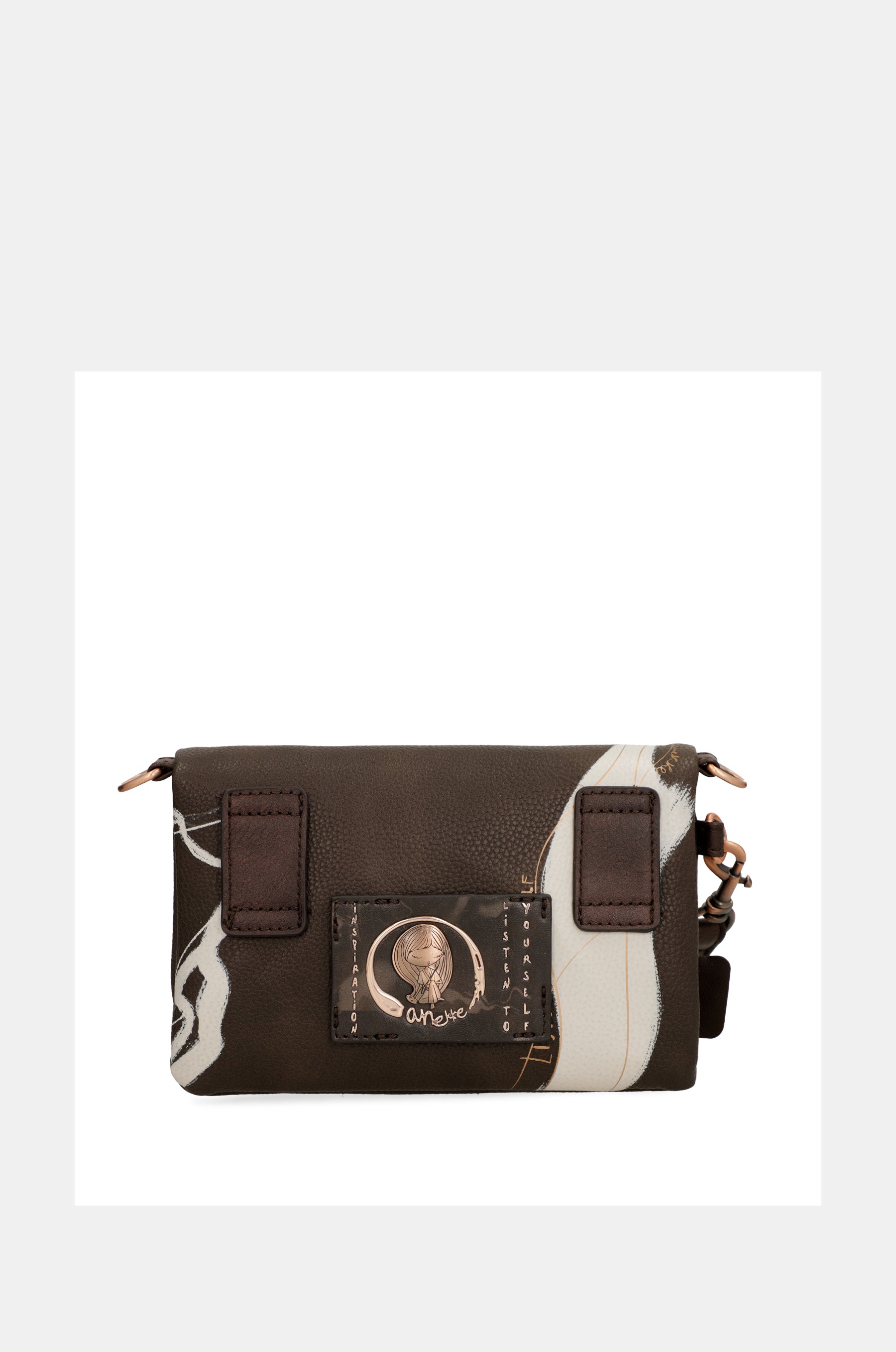 Small brown shoulder bag Nature Shodō