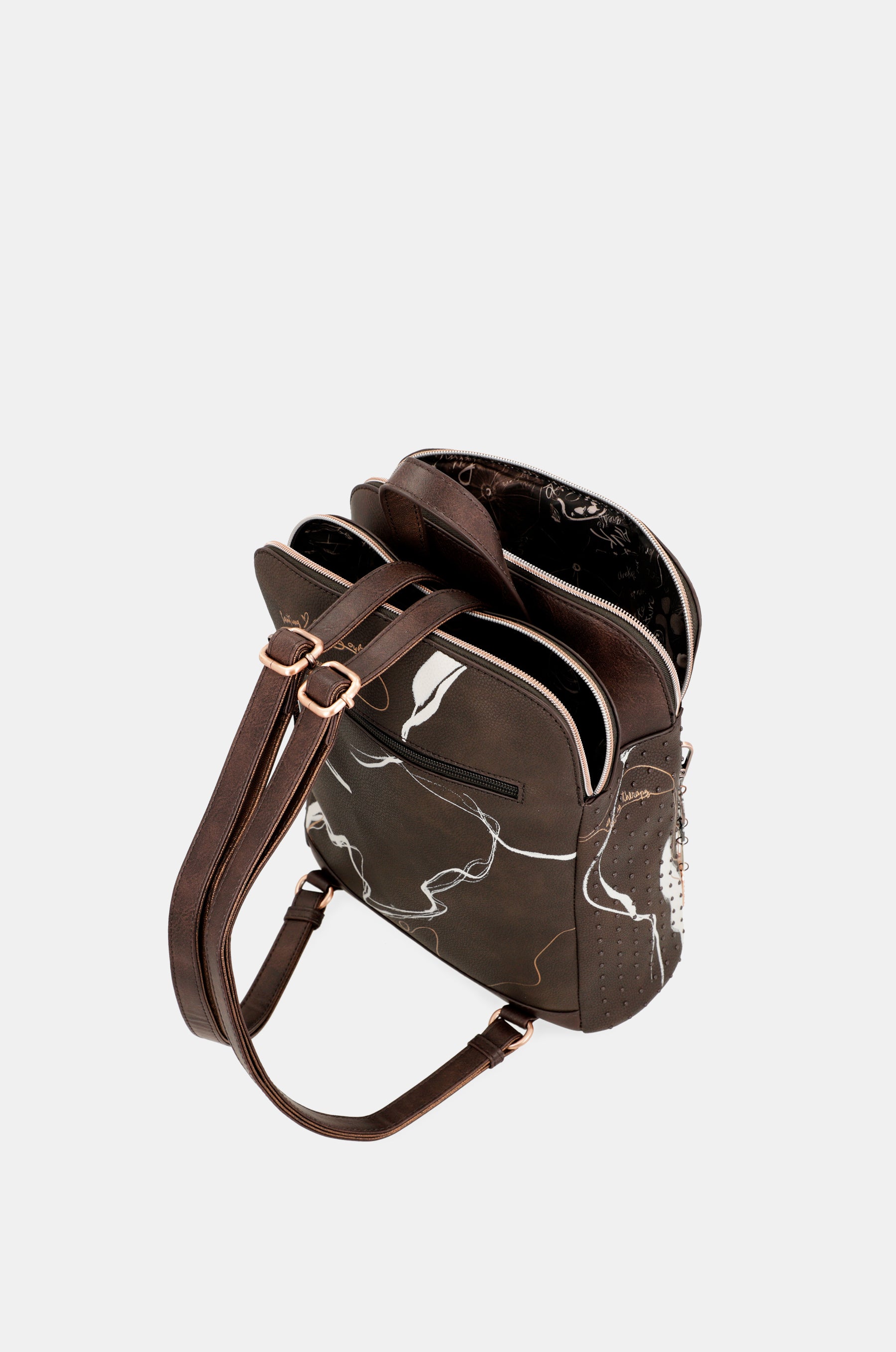 Nature Shodō 2 compartment backpack brown