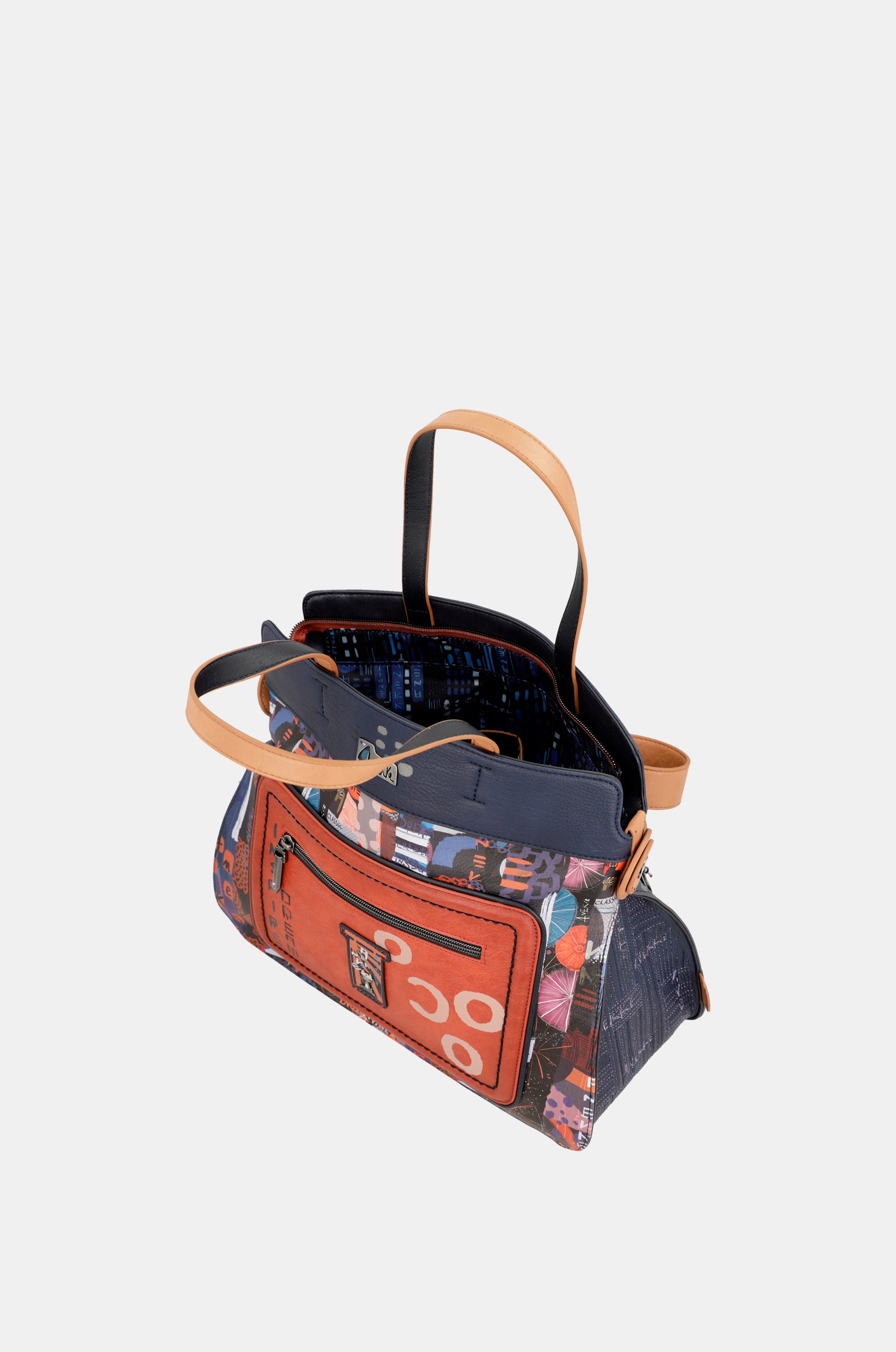 Contemporary 2 handle shoulder bag Contemporary