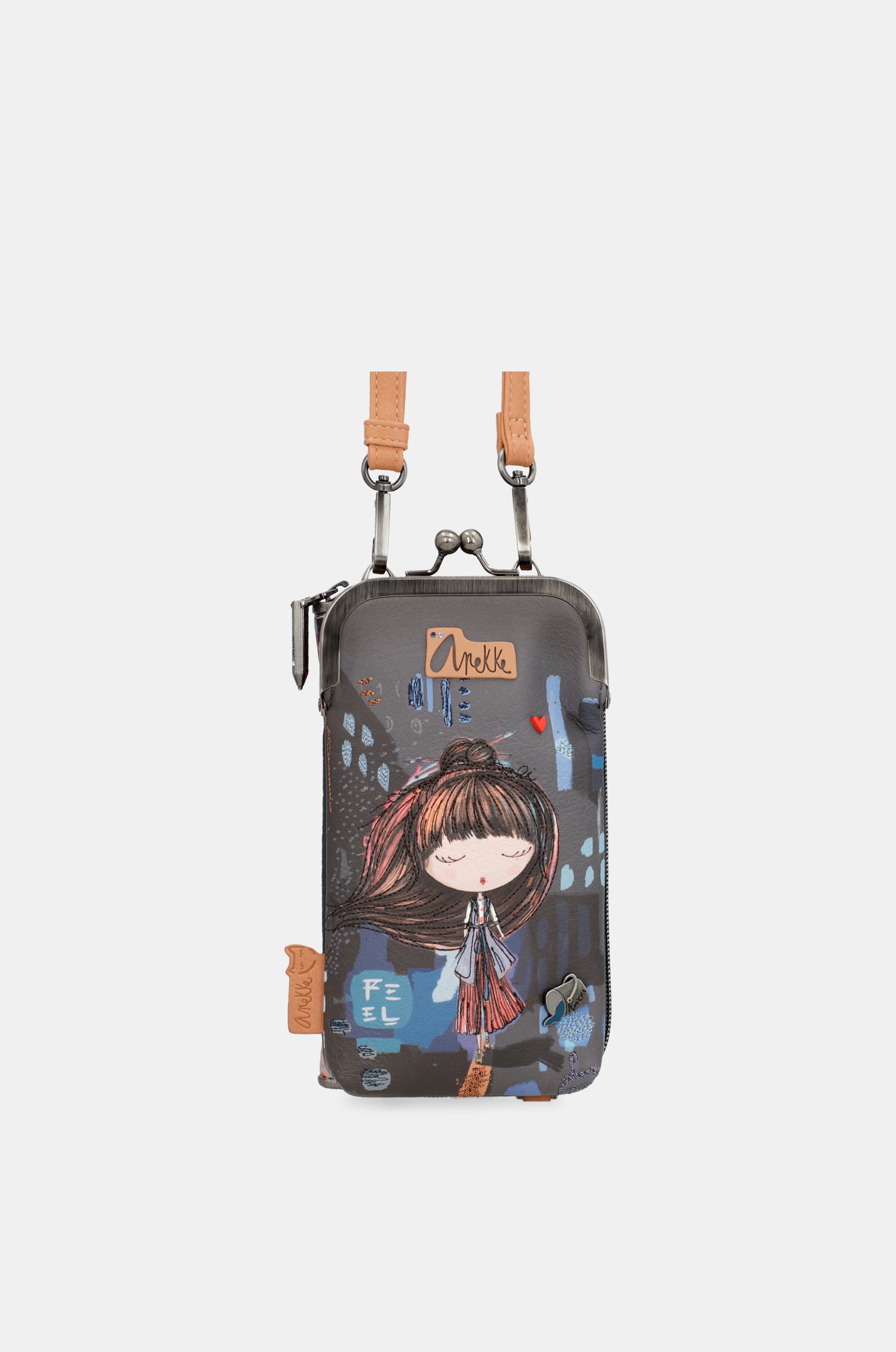 Contemporary 3 in 1 messenger and wallet bag Contemporary