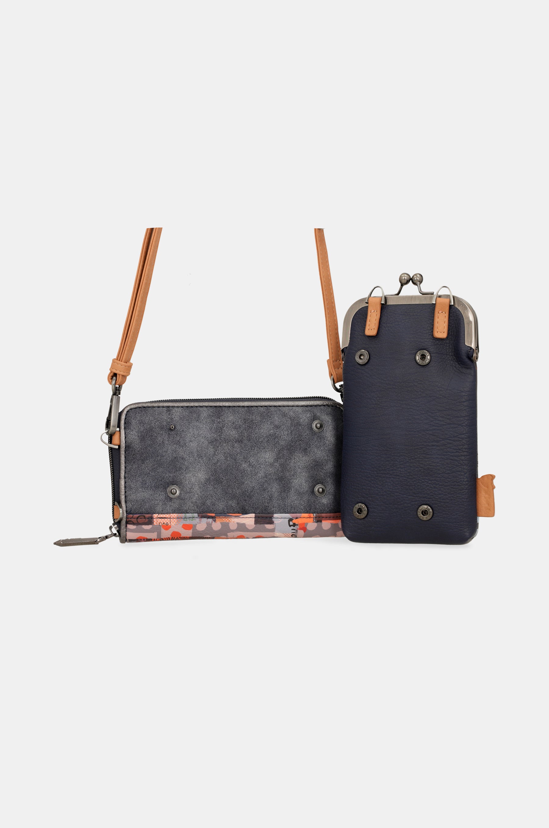 Contemporary 3 in 1 messenger and wallet bag Contemporary