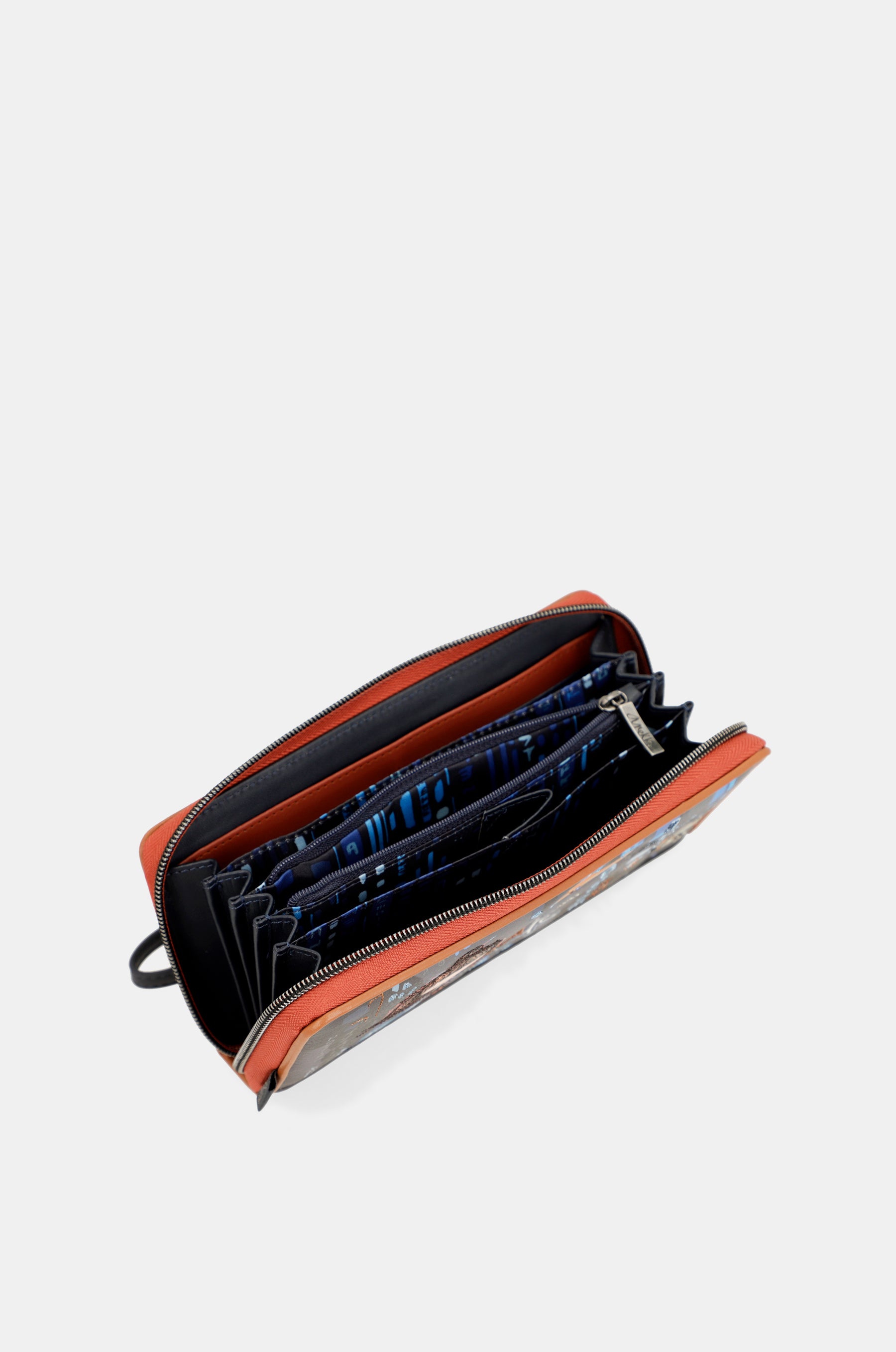 Contemporary Large Embossed RFID Wallet