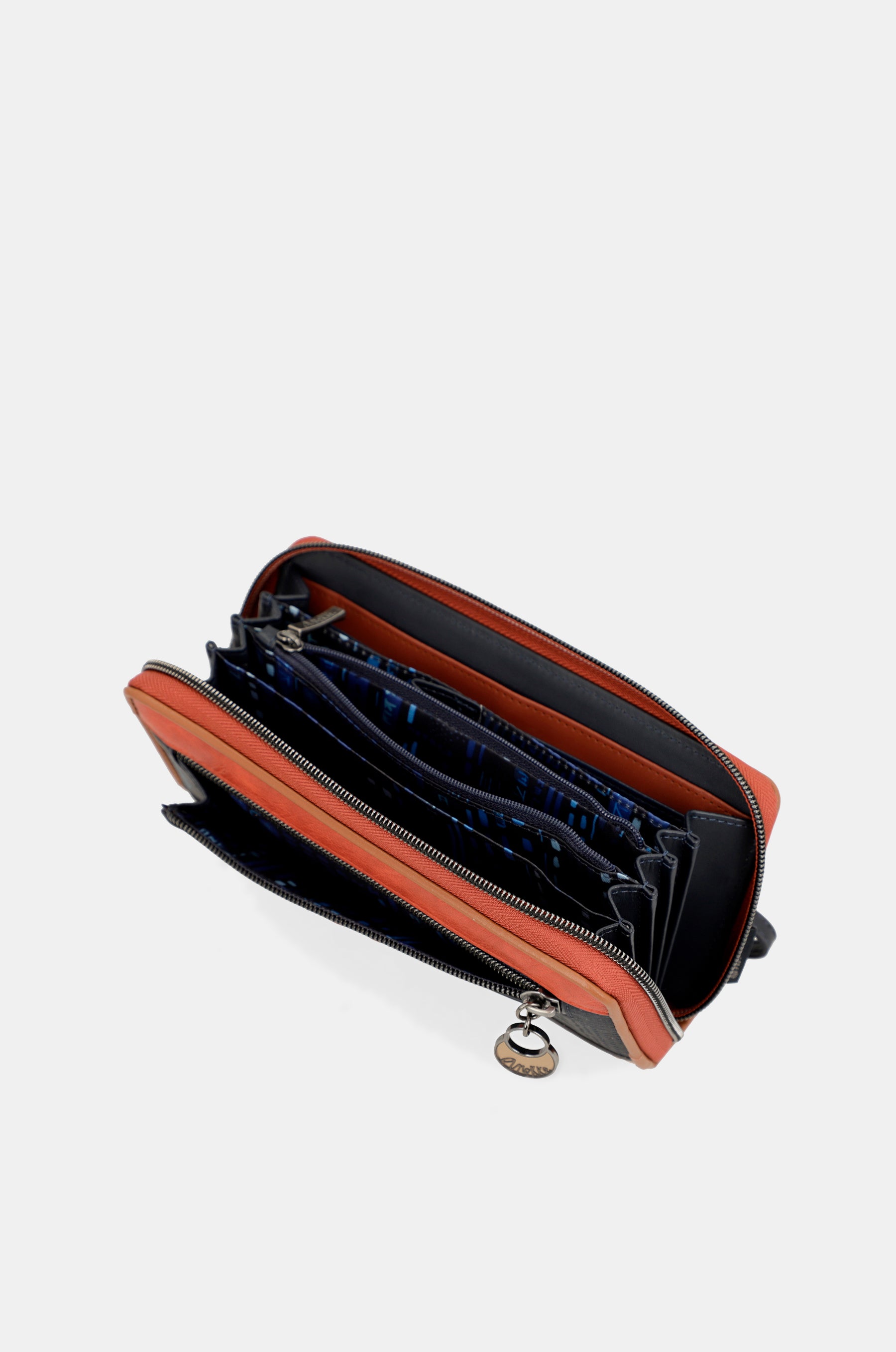 Contemporary Large Embossed RFID Wallet