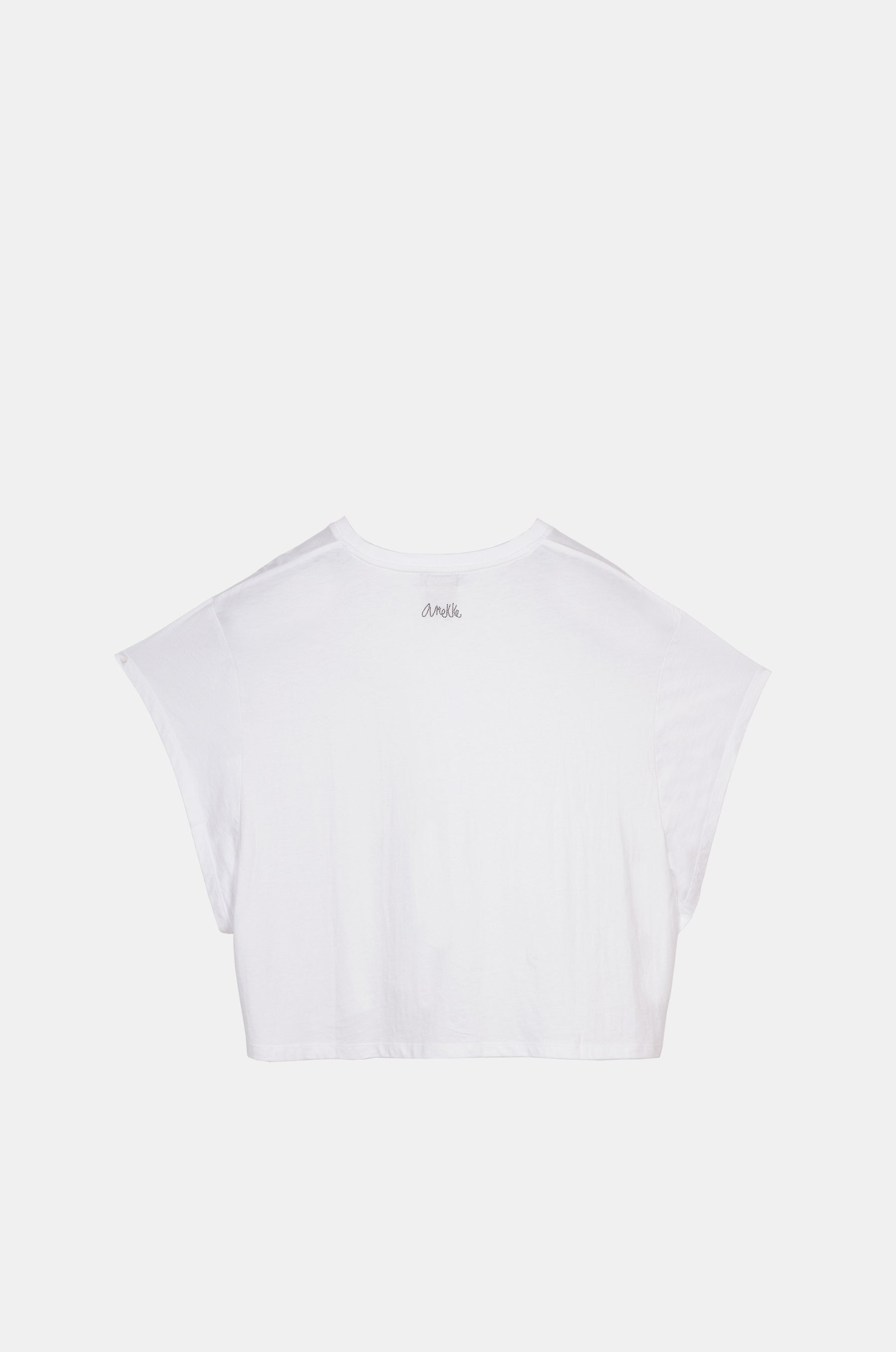 Anekke white crop top