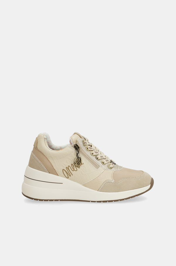 Peace & Love wedge sneakers