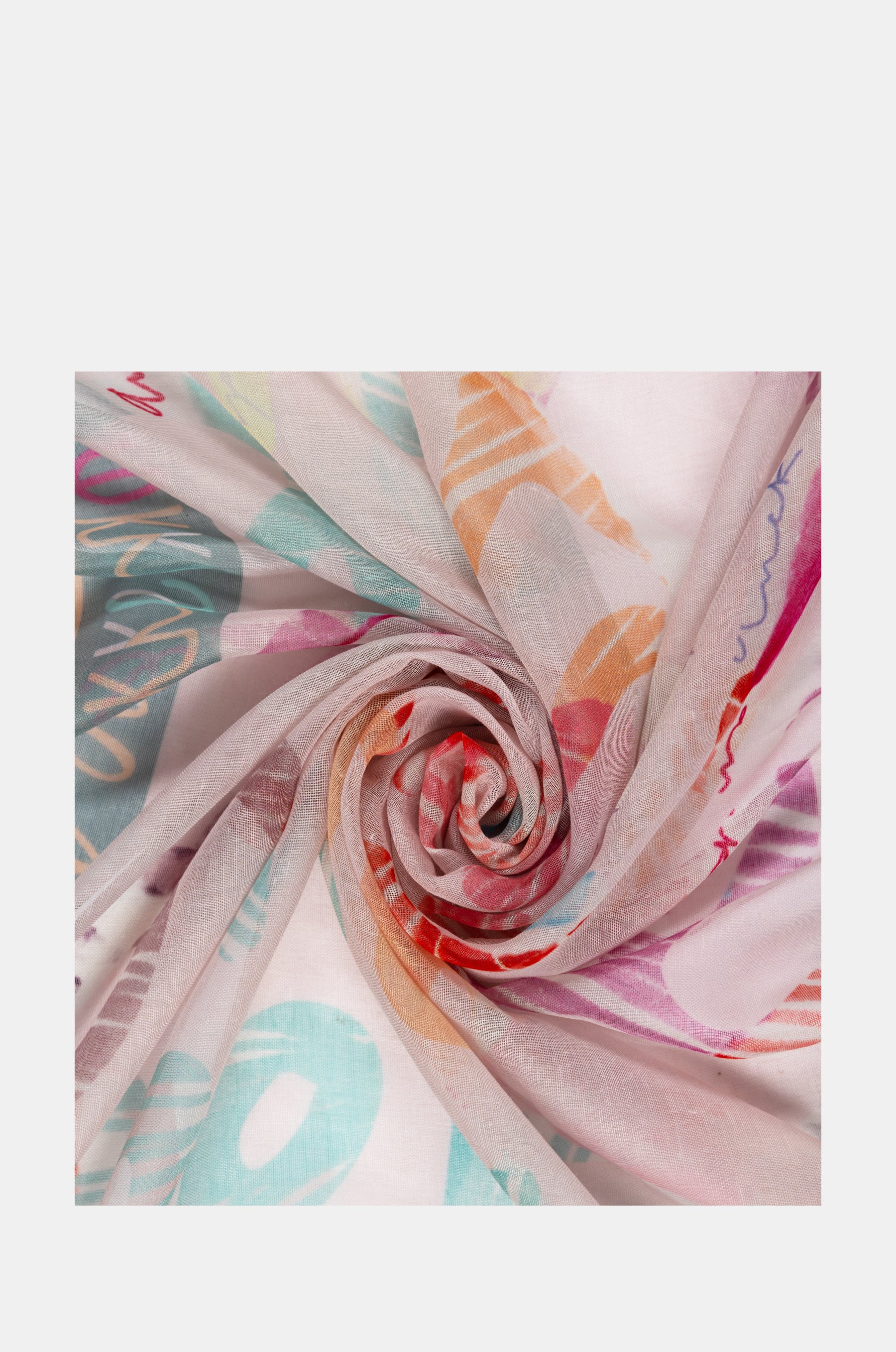 Fashion logo scarf