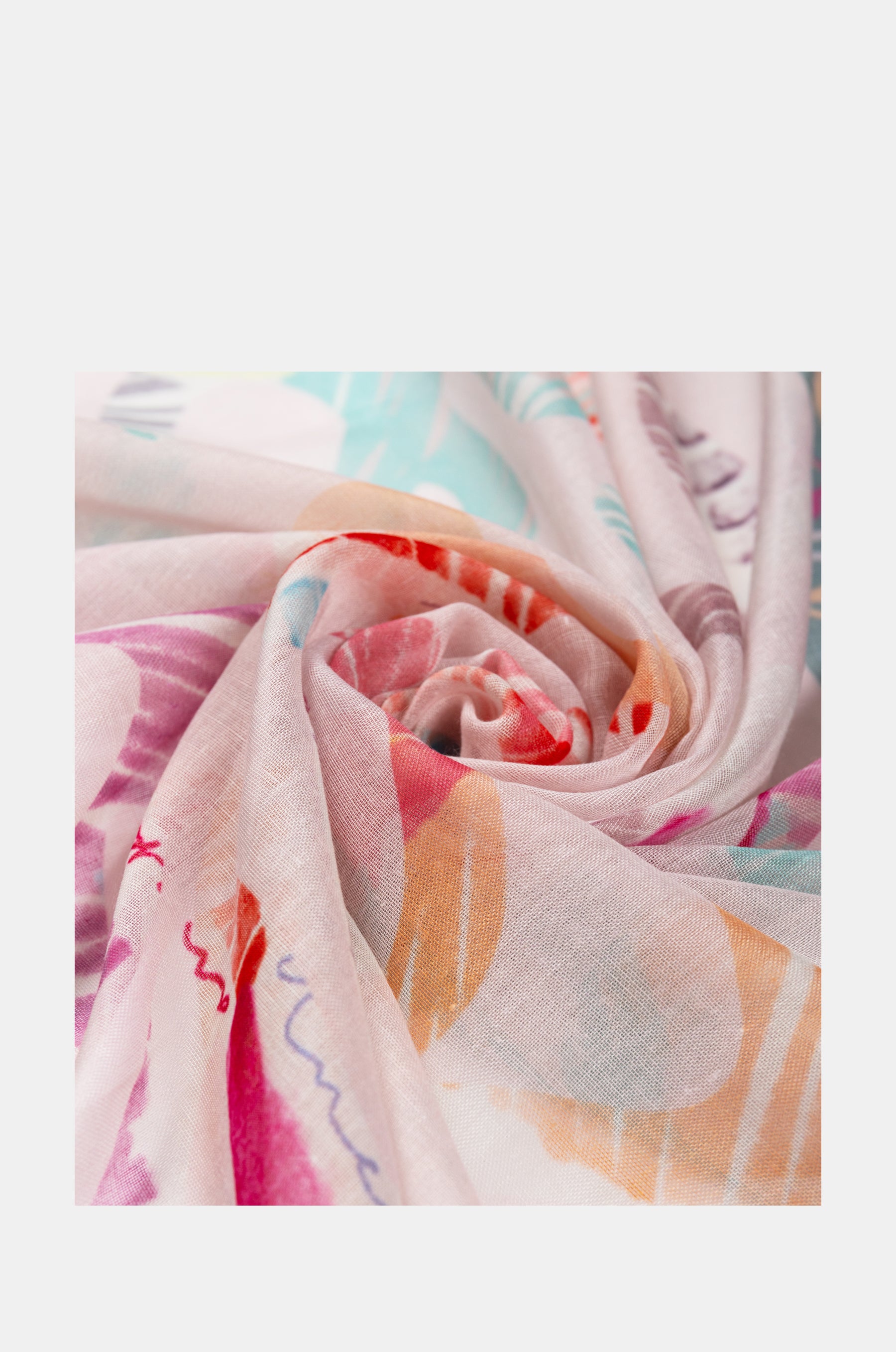 Fashion logo scarf