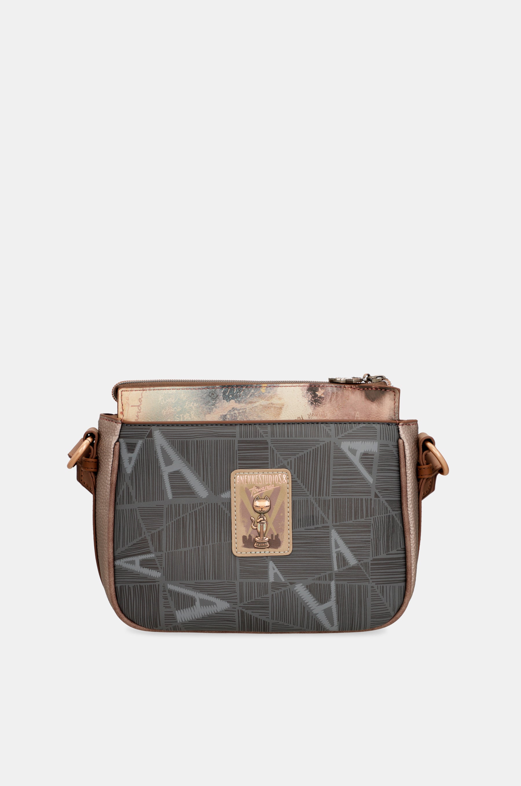 Hollywood 3-compartment crossbody bag