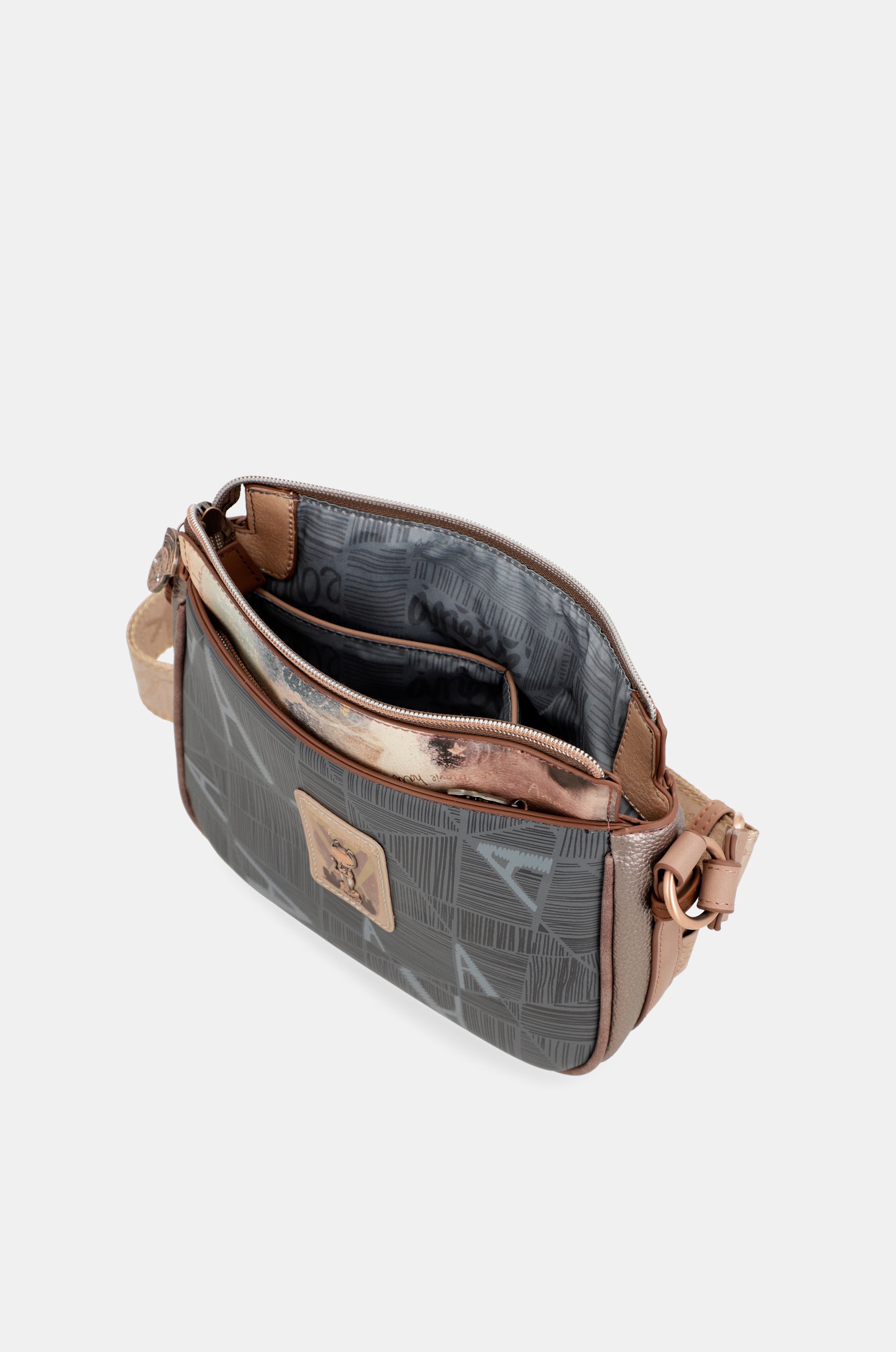 Hollywood 3-compartment crossbody bag