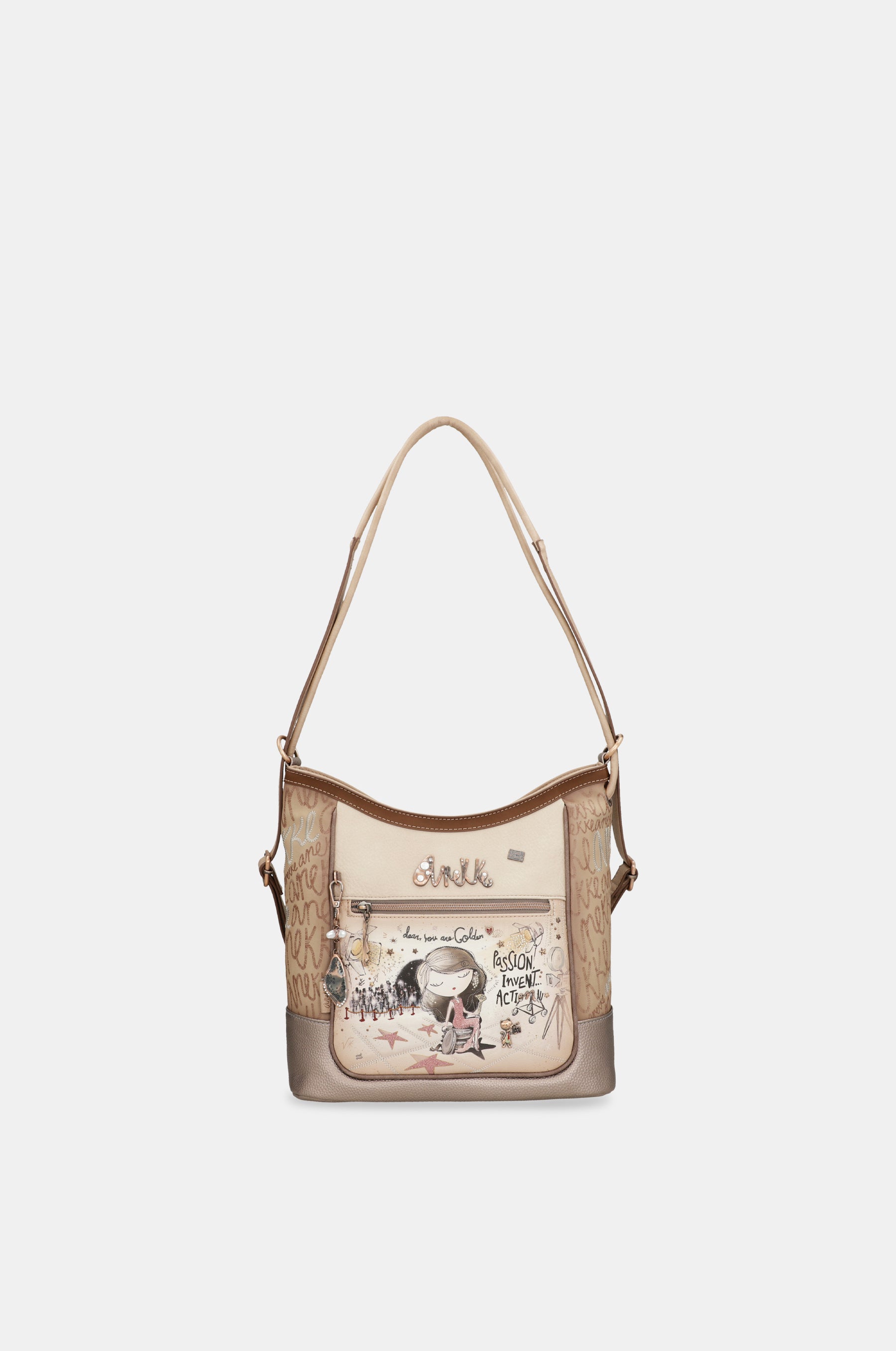 Hollywood bag convertible into backpack