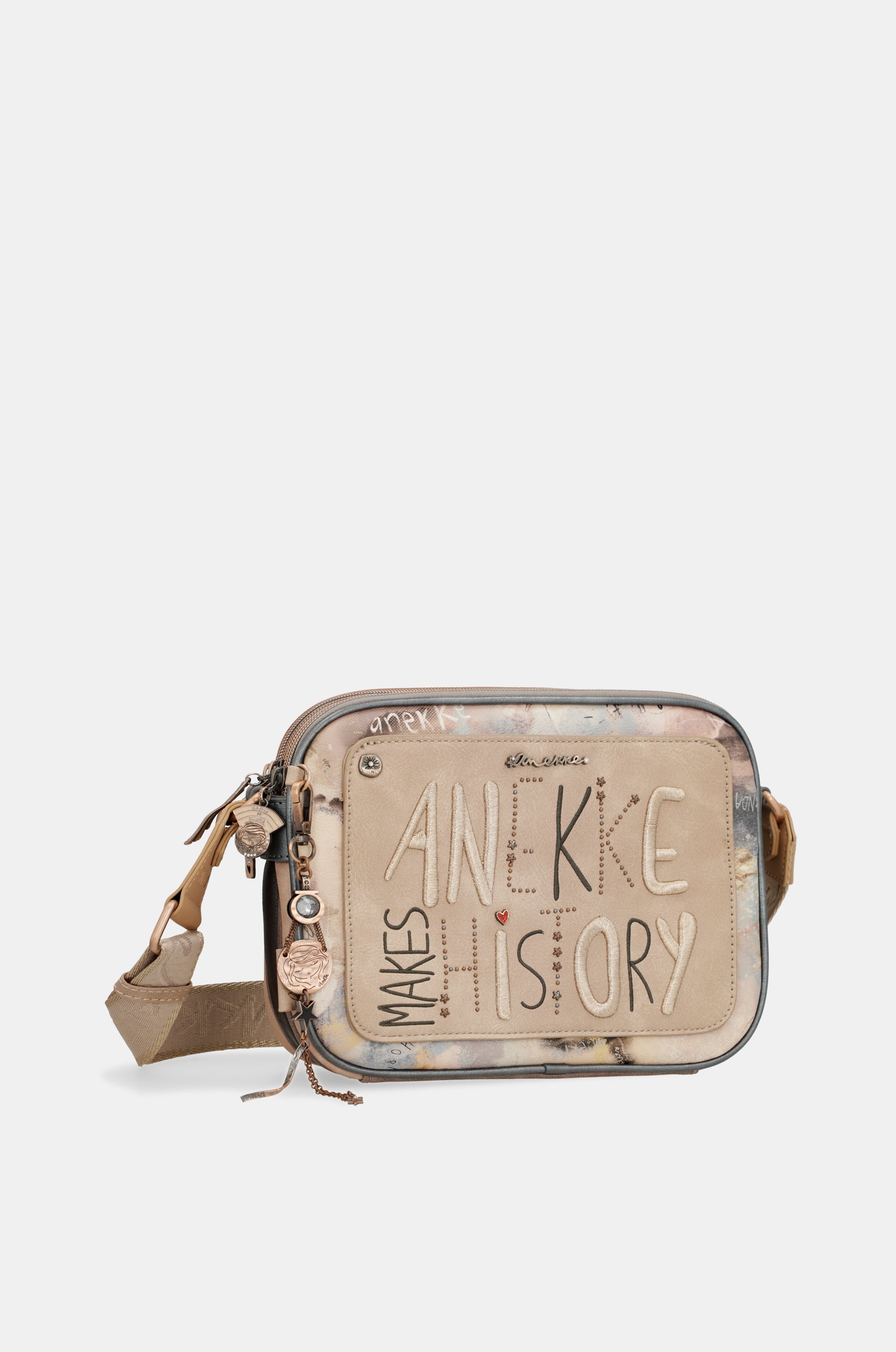Stars 2-compartment crossbody bag