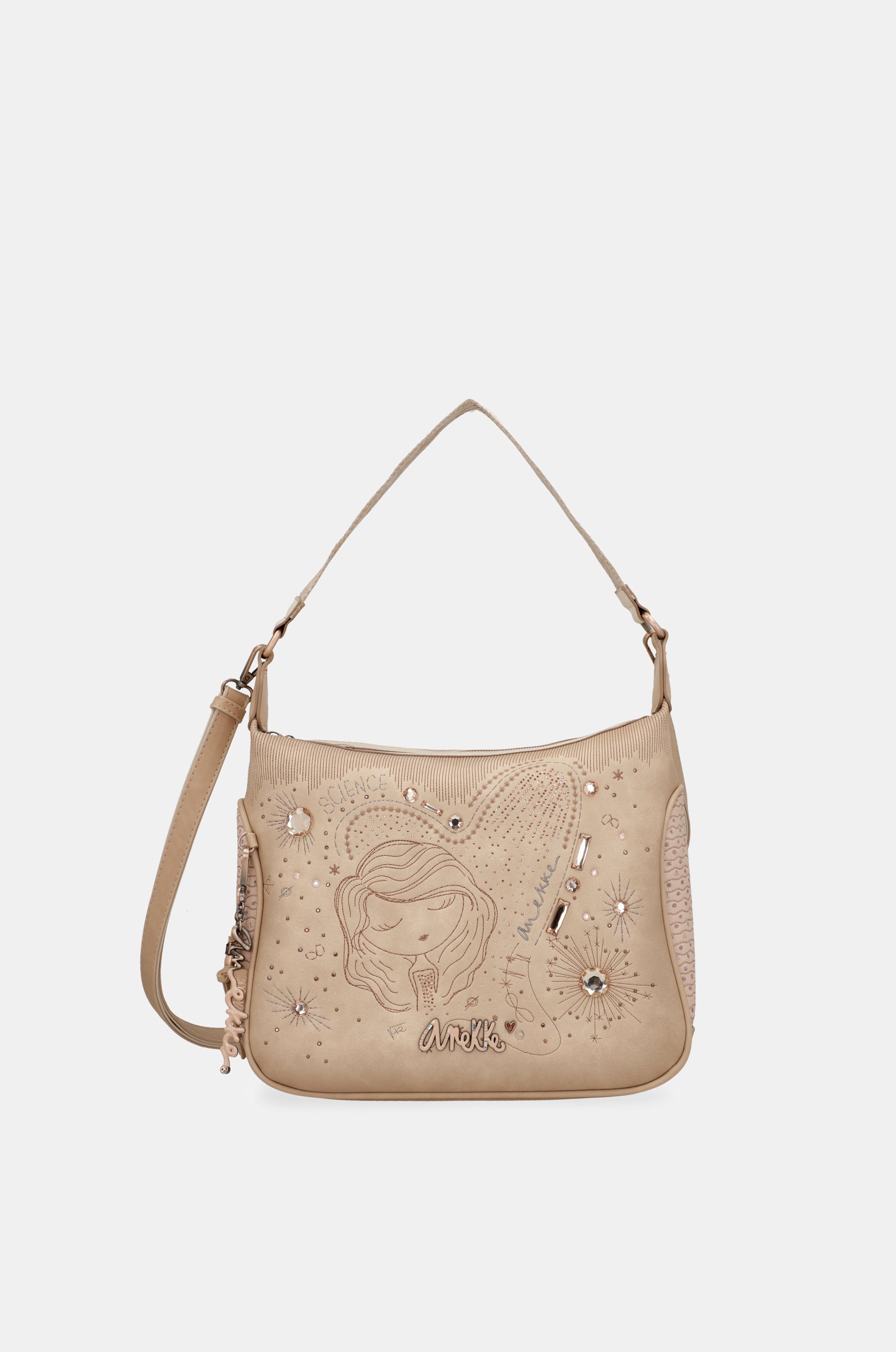 Studio nude shoulder bag