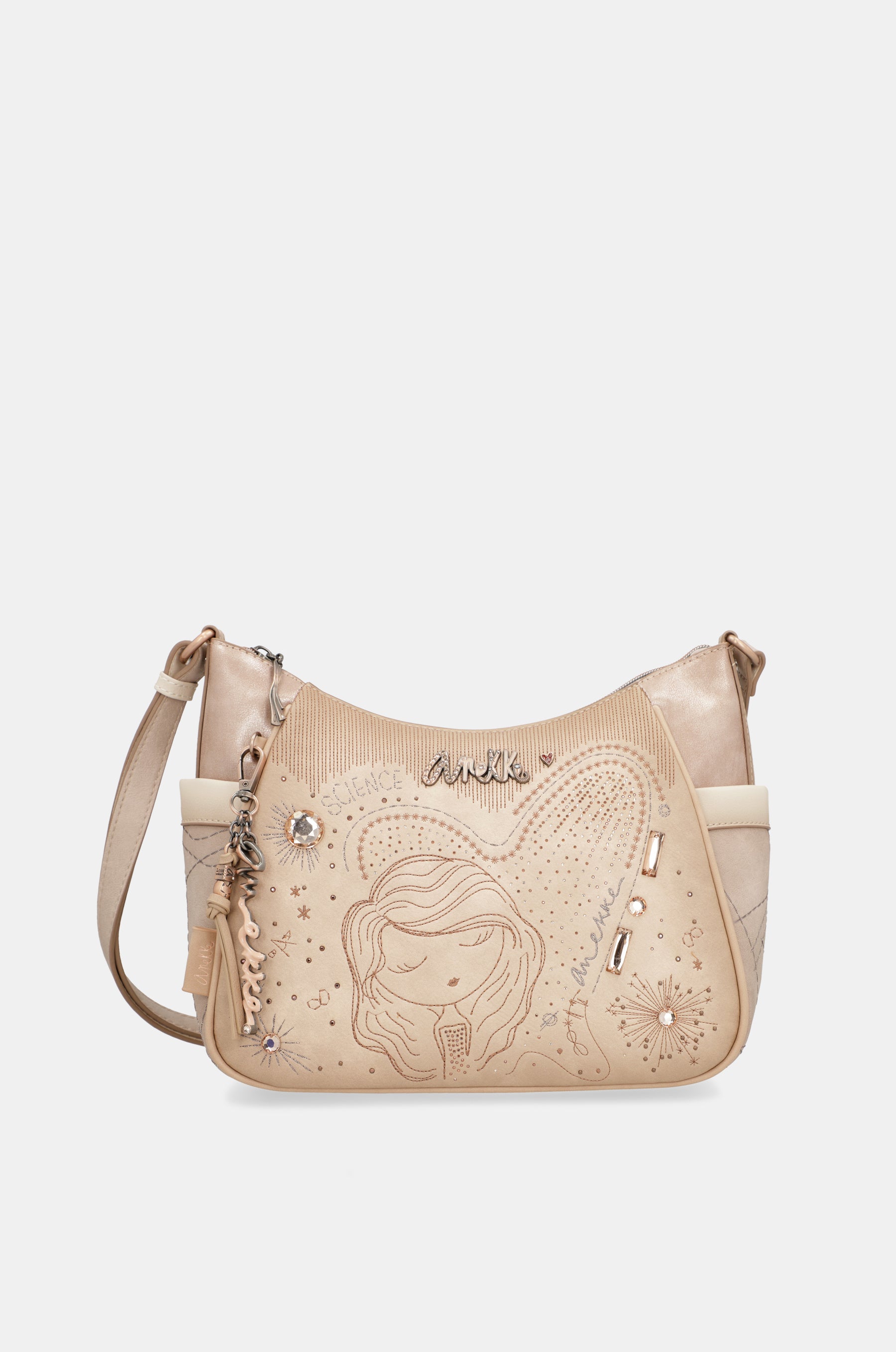 Studio nude large crossbody bag