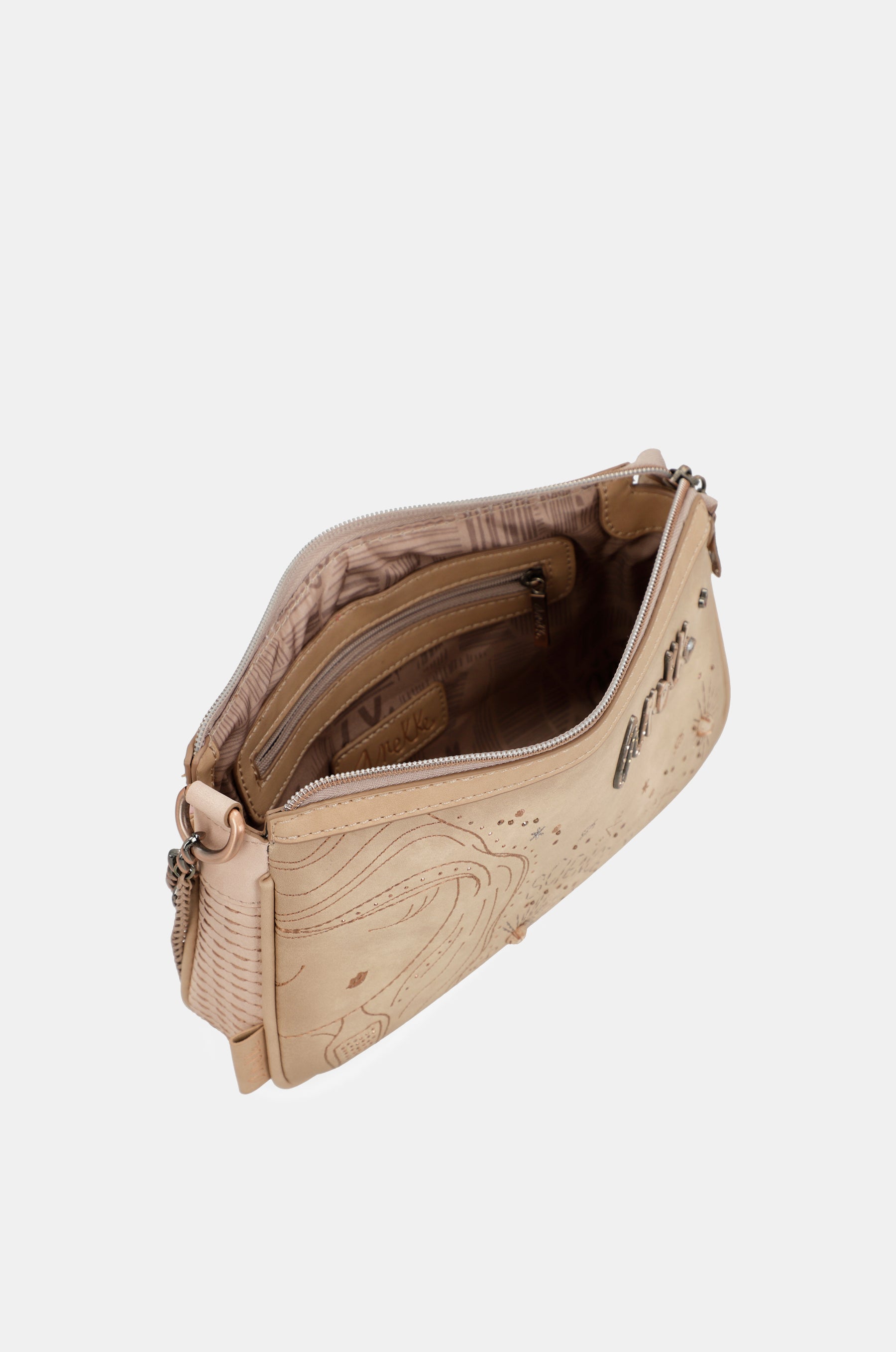 Studio nude baguette bag