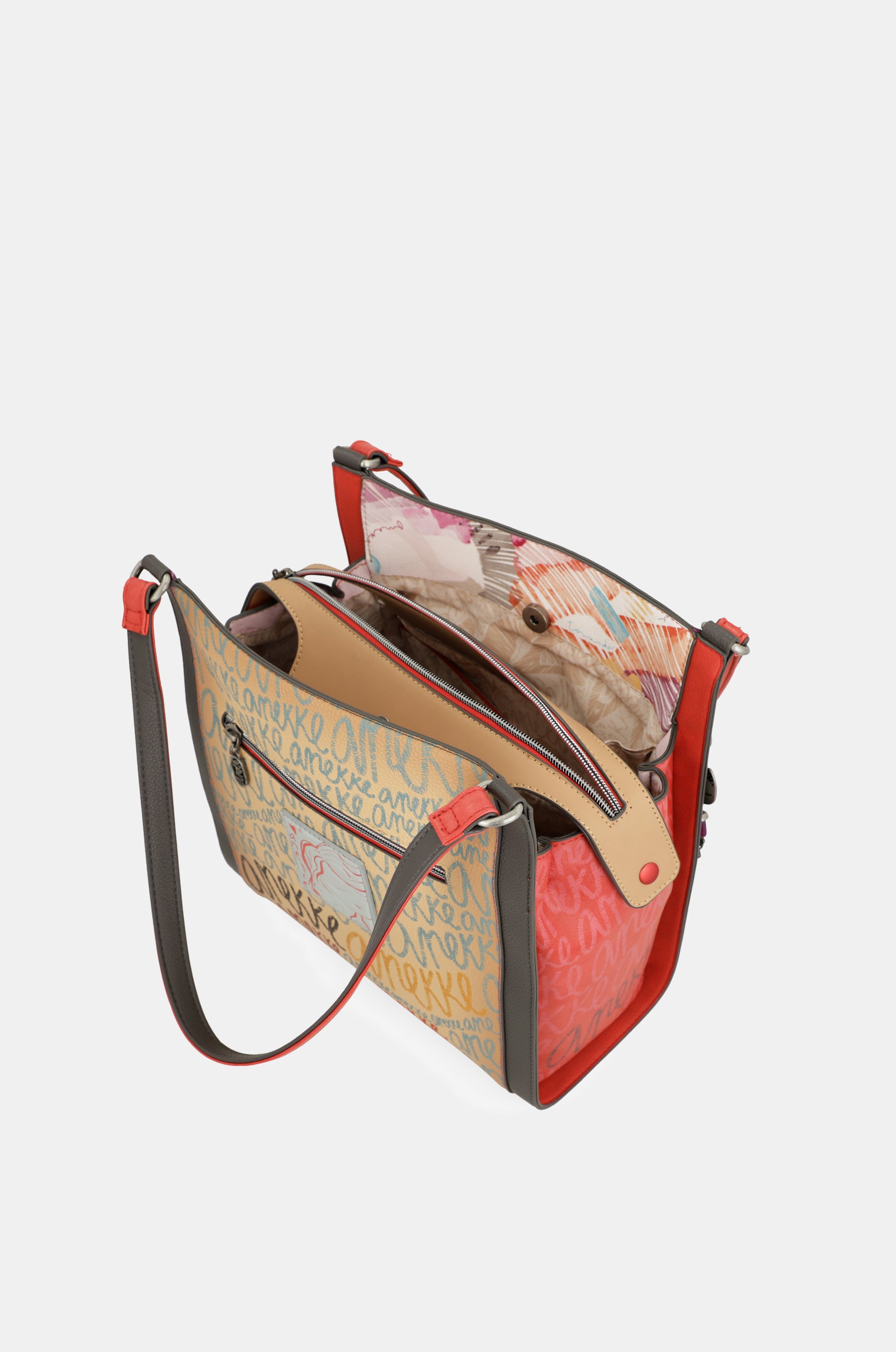 Fashion 3-compartment tote